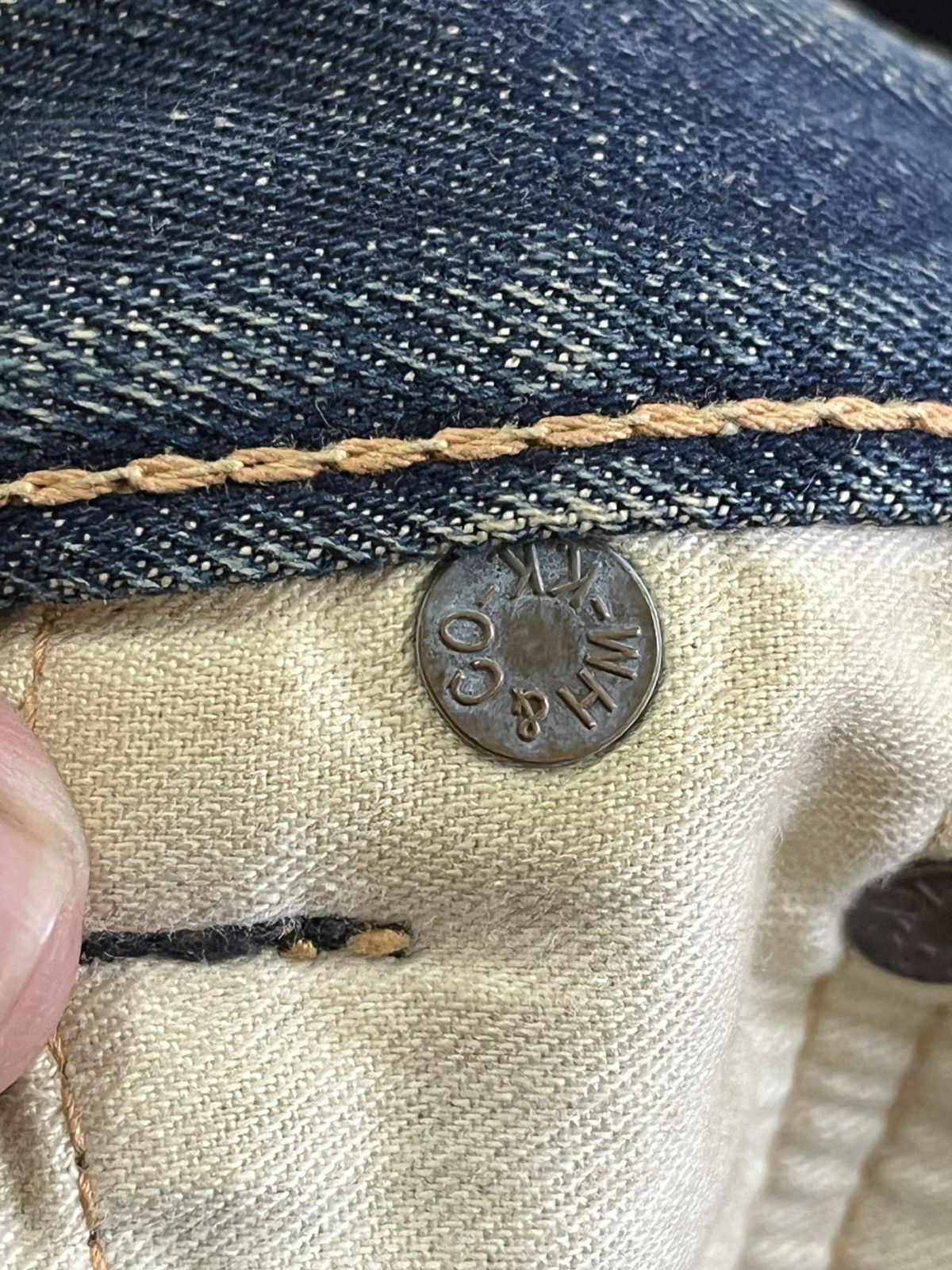 Warehouse & Co. Vintage Warehouse&Co Mudwash Selvedge Distressed Denim Size US 31 - 10 Thumbnail