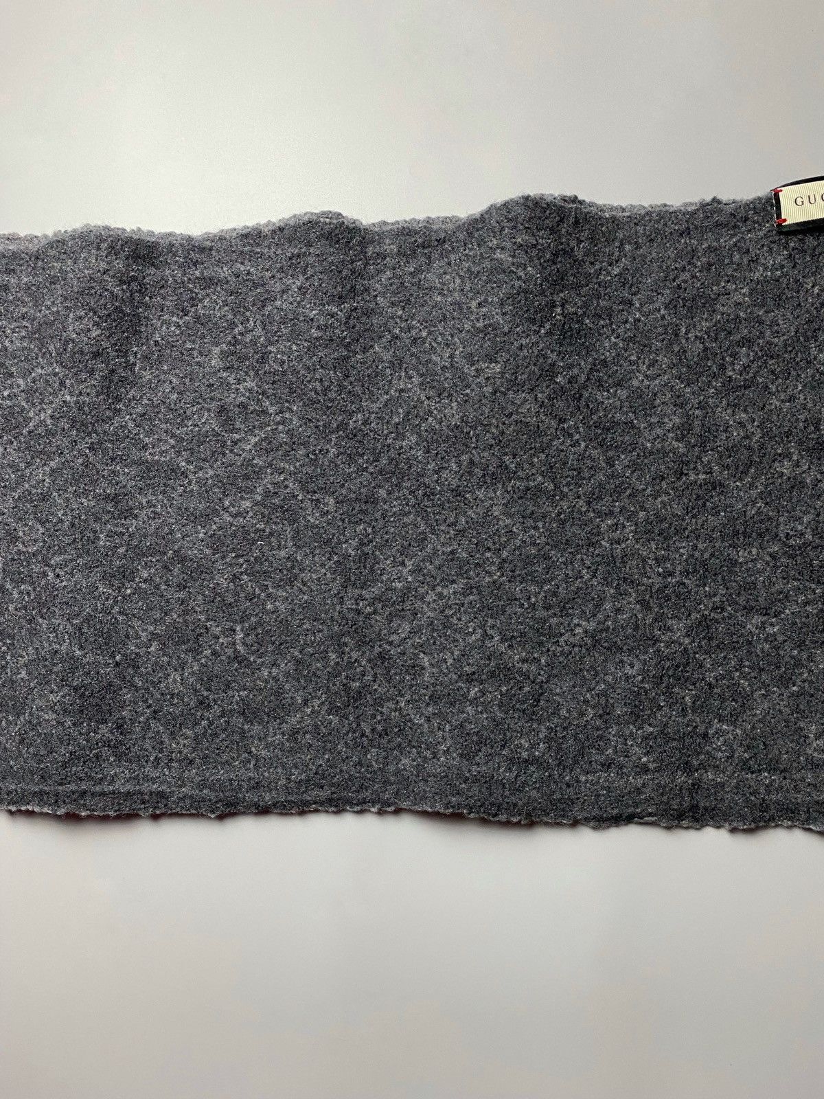 Gucci Gucci GG Logo Wool Monogram Scarf Size ONE SIZE - 5 Thumbnail