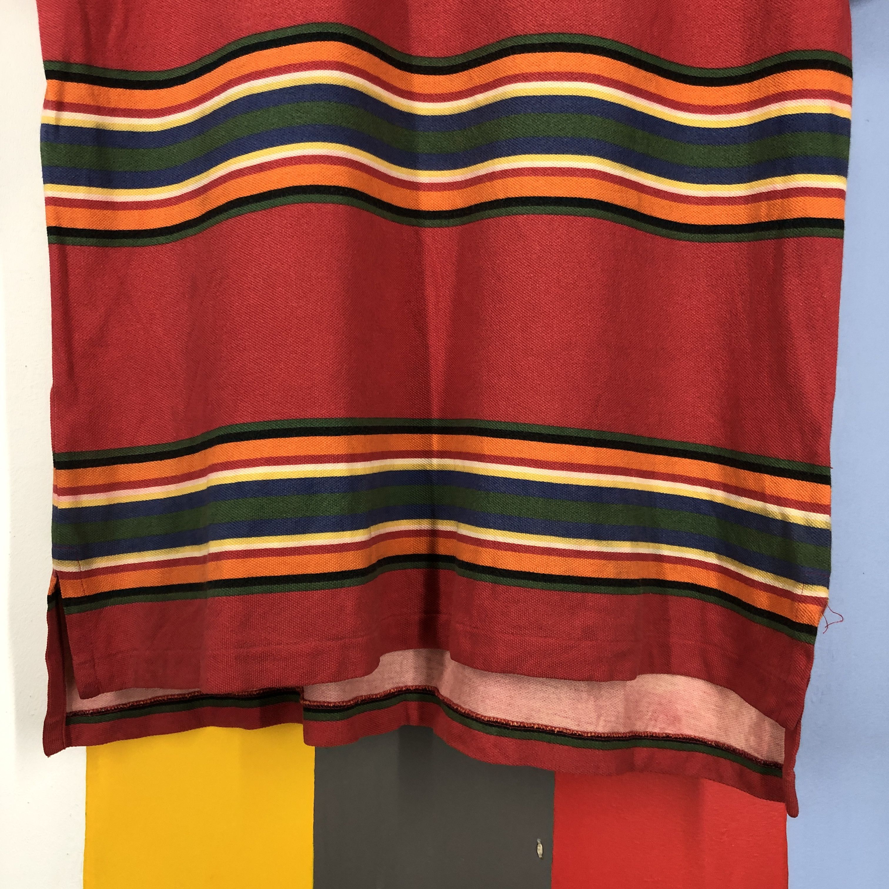Polo Ralph Lauren 90s Vintage POLO RALPH LAUREN Stripe T Shirt #1518/AZ Size US L / EU 52-54 / 3 - 4 Thumbnail