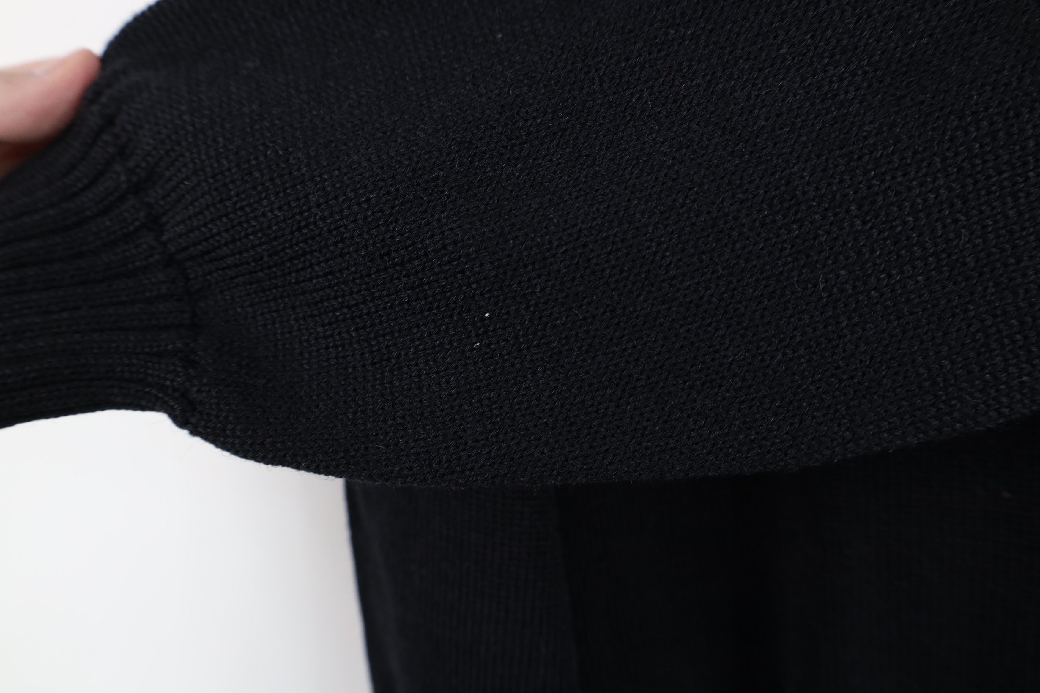 Vintage Vintage 50s 60s Streetwear Varsity Letterman Sweater Black Size XS / US 0-2 / IT 36-38 - 5 Thumbnail