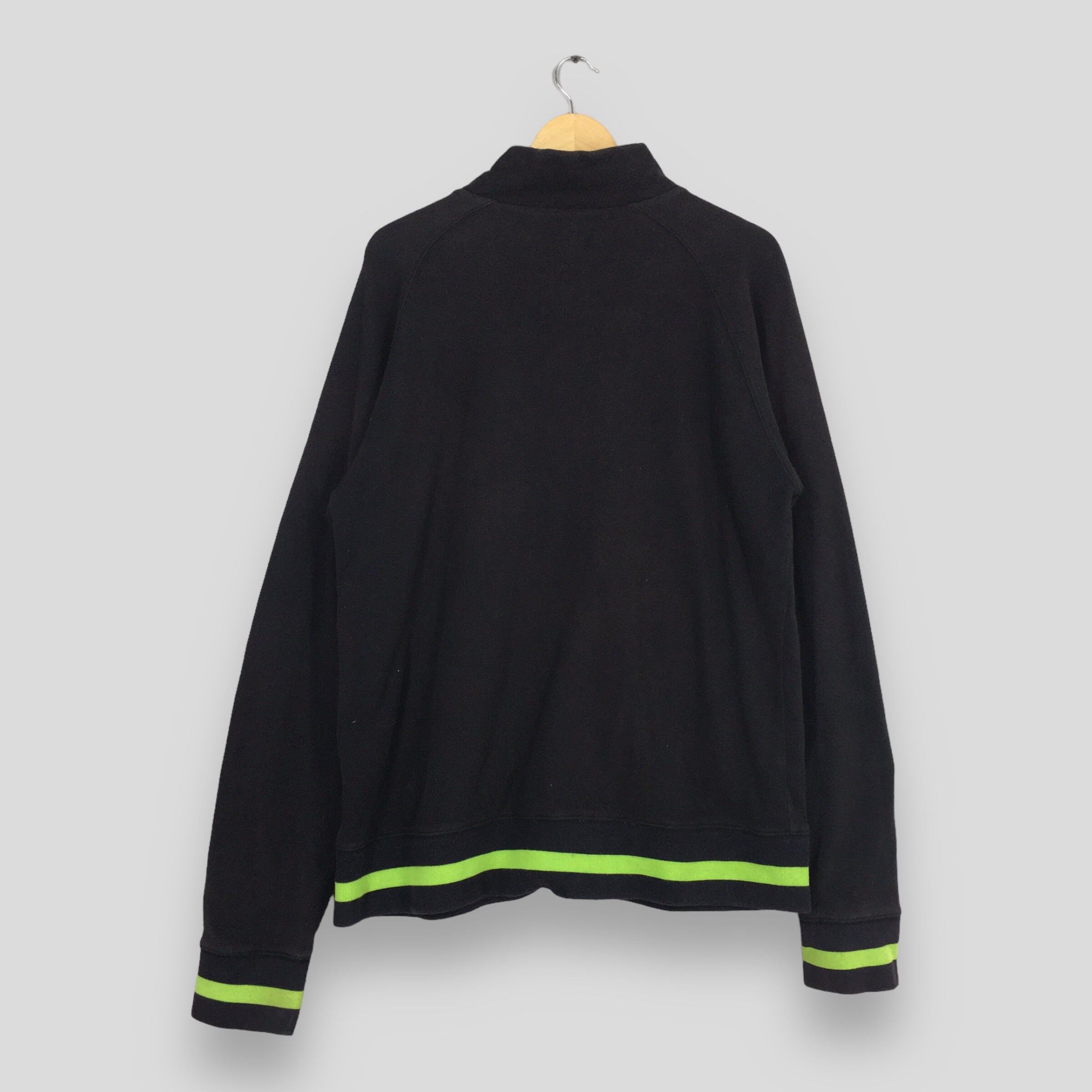 Stussy Vintage 90's Stussy Usa Black Zipper Sweater Large Size US L / EU 52-54 / 3 - 6 Thumbnail