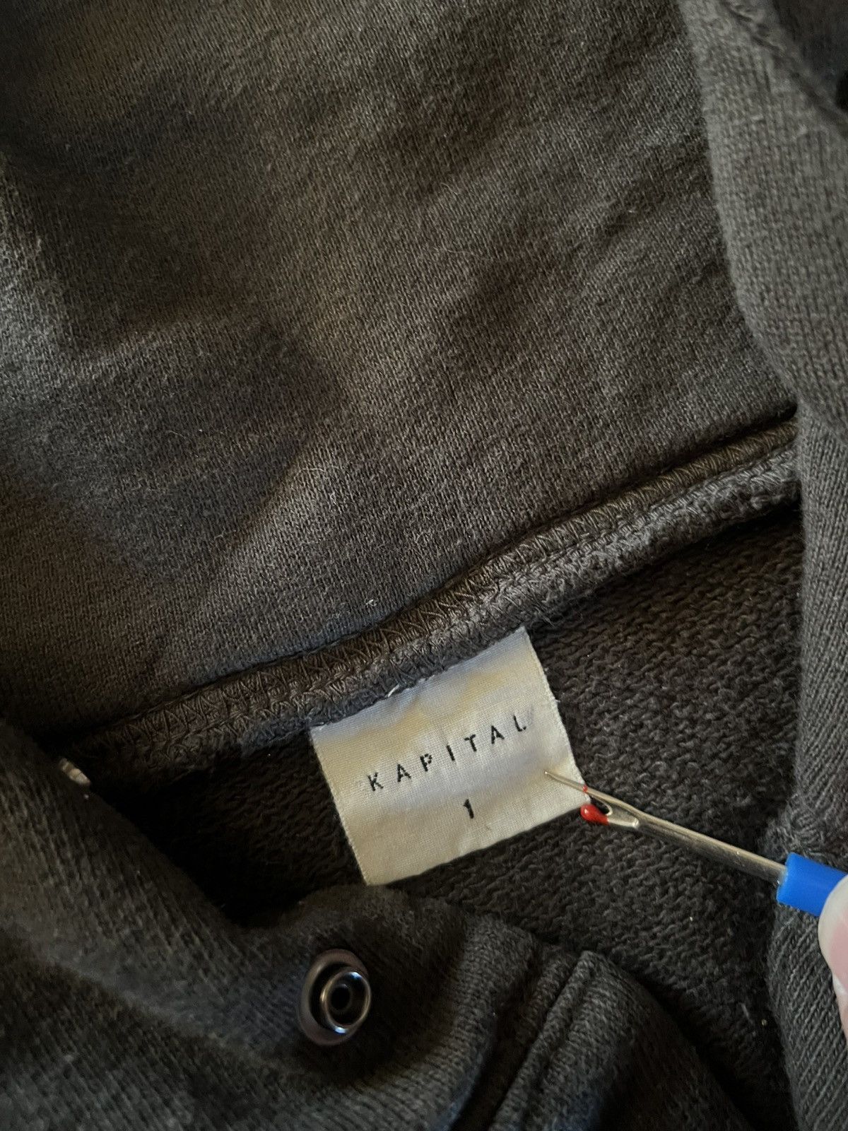 Kapital Kapital Button-Up Hoodie Size US S / EU 44-46 / 1 - 4 Thumbnail