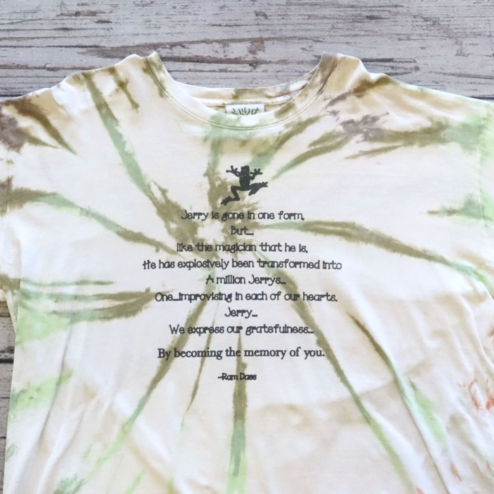 Online Ceramics Online Ceramics Jerry Garcia Tye Dye Long Sleeve Tee XXL T-Shirt Men White Size US XXL / EU 58 / 5 - 2 Thumbnail