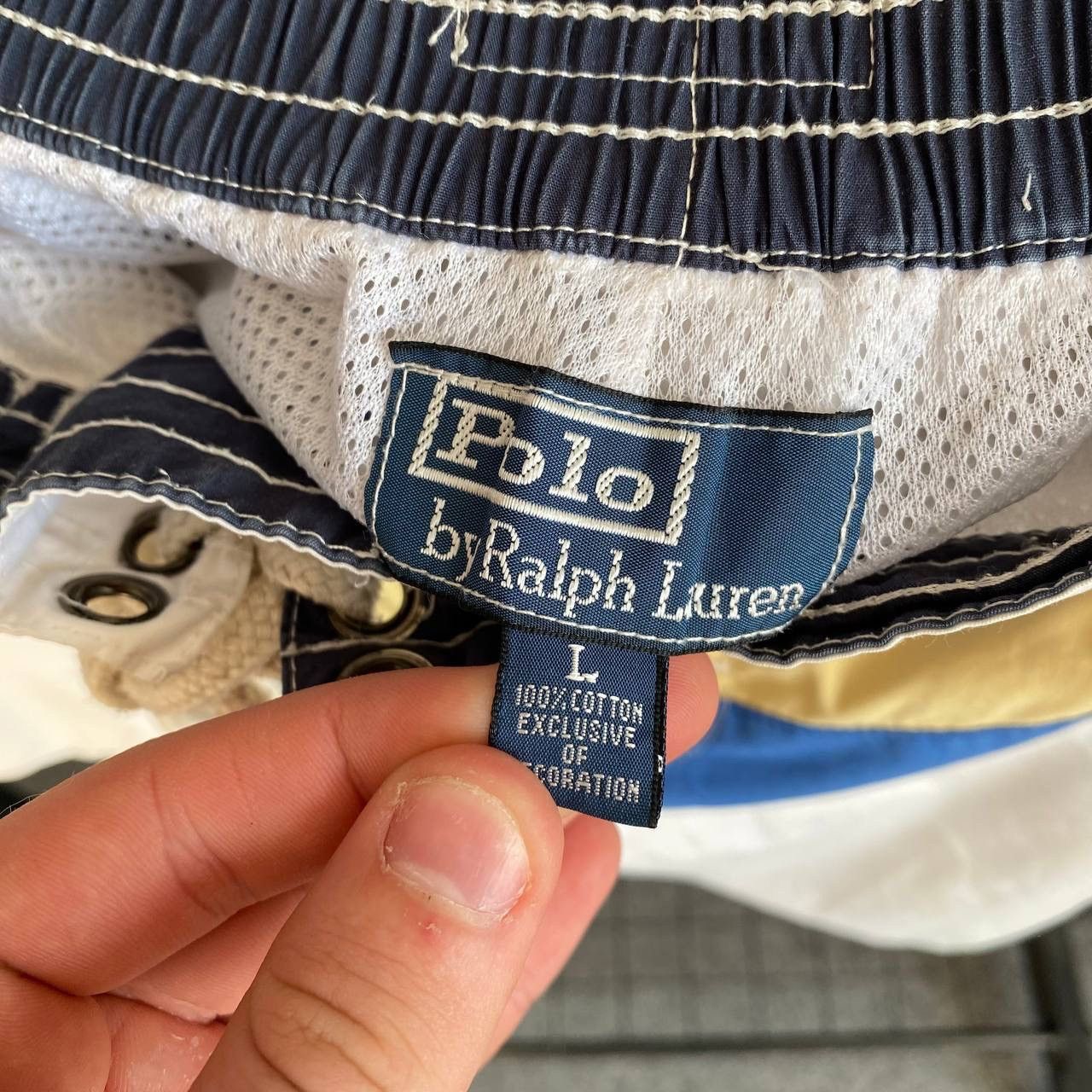 Polo Ralph Lauren × Vintage Vintage Polo Ralph Lauren Big pony nylon shorts Size US 34 / EU 50 - 8 Thumbnail