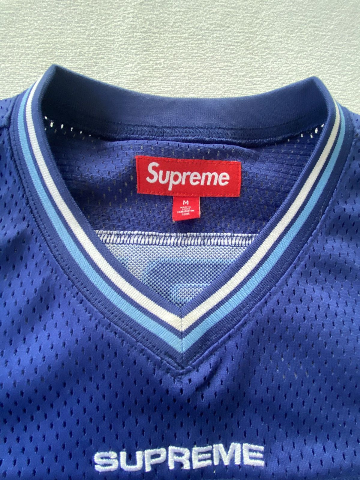 Supreme Jacquard rib football jersey Size US M / EU 48-50 / 2 - 3 Thumbnail
