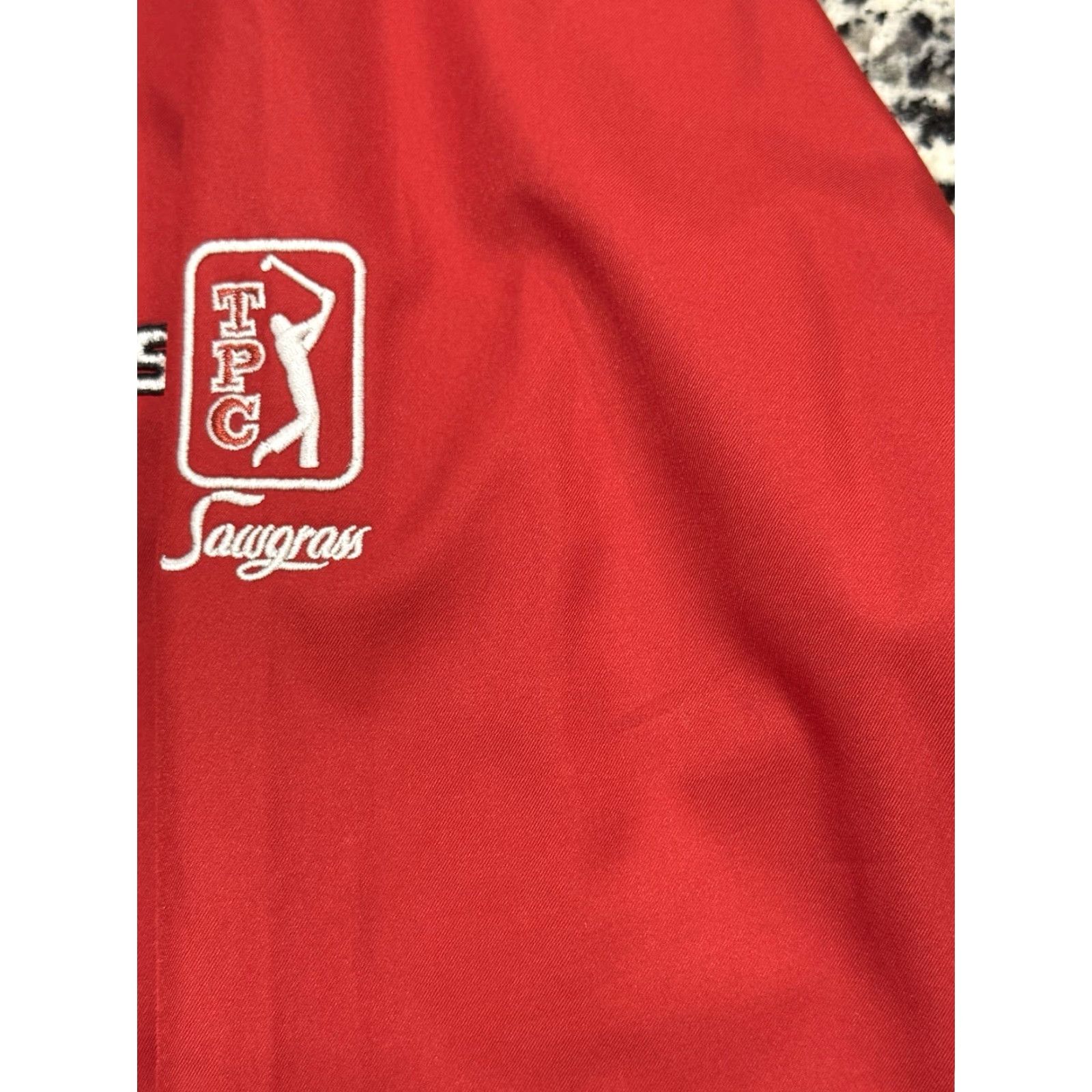 Cutter & Buck Cutter & Buck Nine Iron Full Zip Jacket Red M Mens WeatherTec TPC Sawgrass Ga Bulldogs Size US M / EU 48-50 / 2 - 3 Thumbnail
