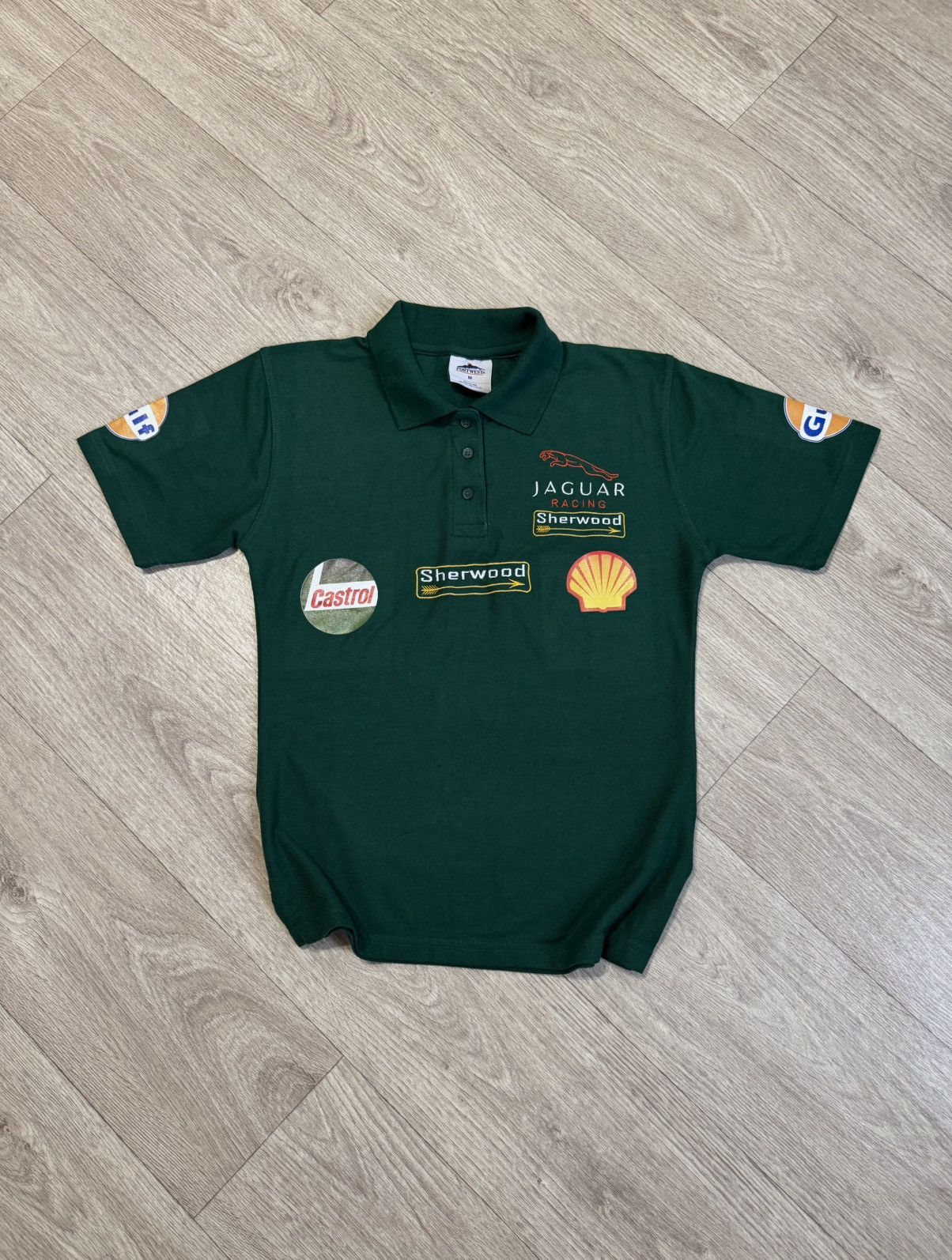 Formula 1 🔷Jaguar Racing F1 Team Sponsor Polo T-shirt🔷 Size US M / EU 48-50 / 2 - 1 Thumbnail