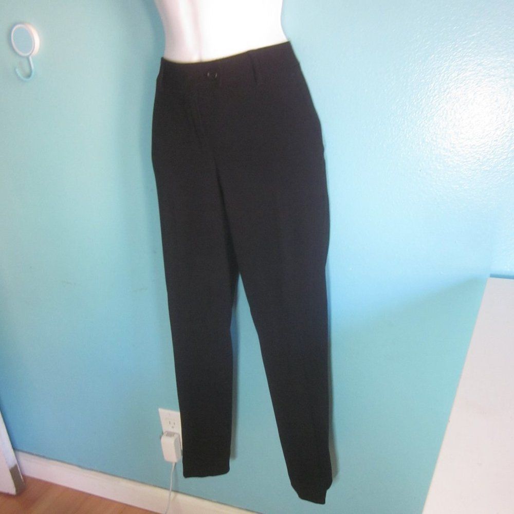 Moschino Moschino Cheap and Chic Designer Crop Black Capri Pants 40 / Size 27" / US 4 / IT 40 - 3 Thumbnail