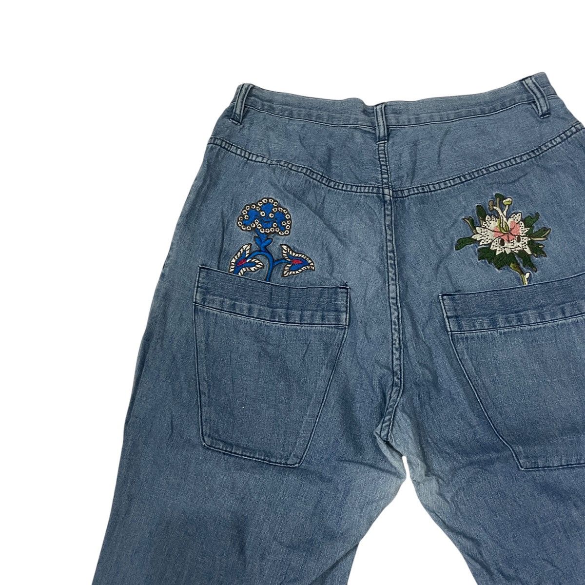 Issey Miyake Vintage Ne-net By Issey Miyake Short Denim Size US 31 - 9 Thumbnail