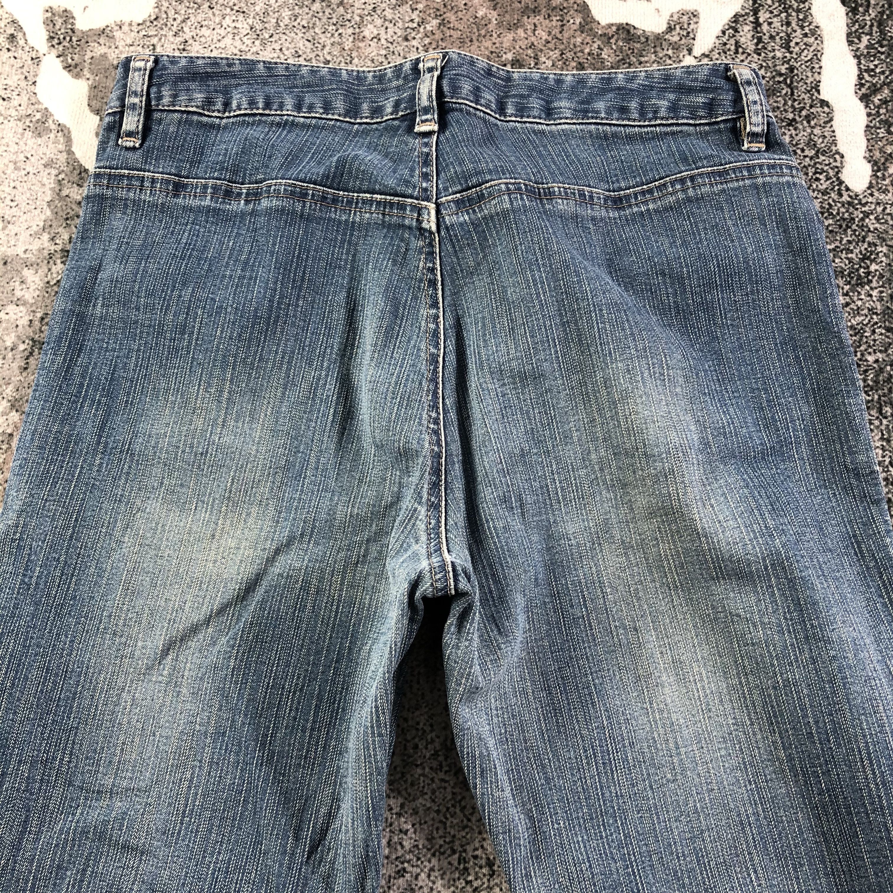 Japanese Brand Japanese Bush Pants Jeans Faded Blue Denim KJ1532 Size US 28 / EU 44 - 4 Thumbnail