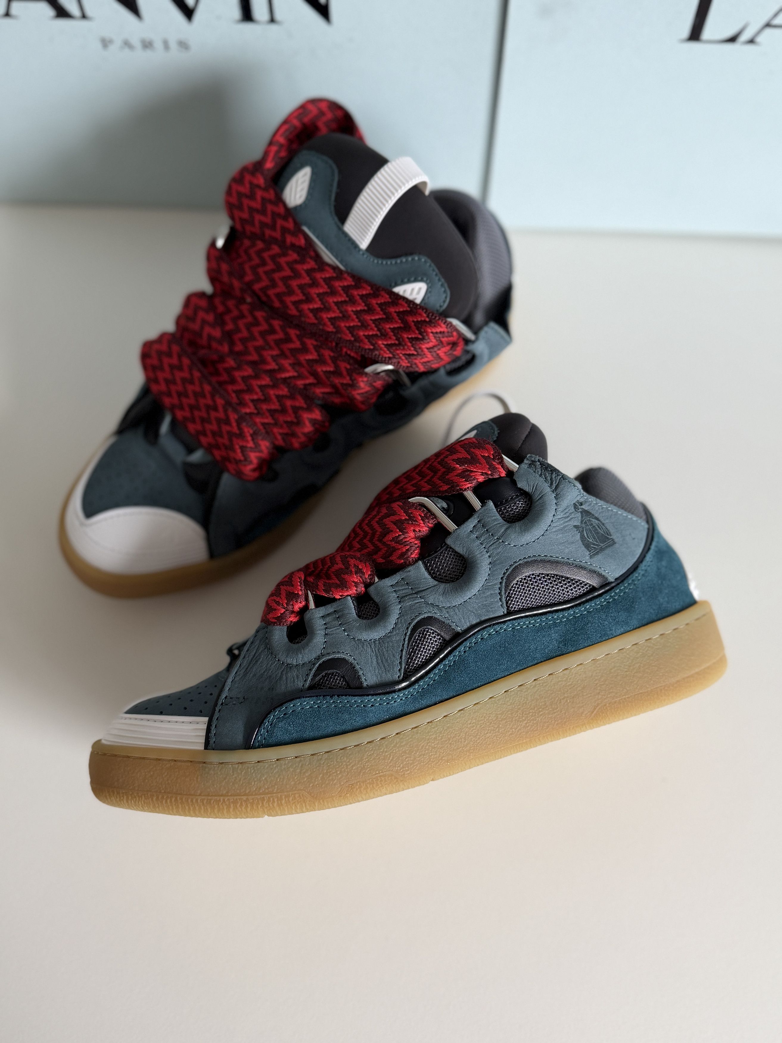 Lanvin Lanvin Curb Sneakers Size US 8 / EU 41 - 2 Thumbnail