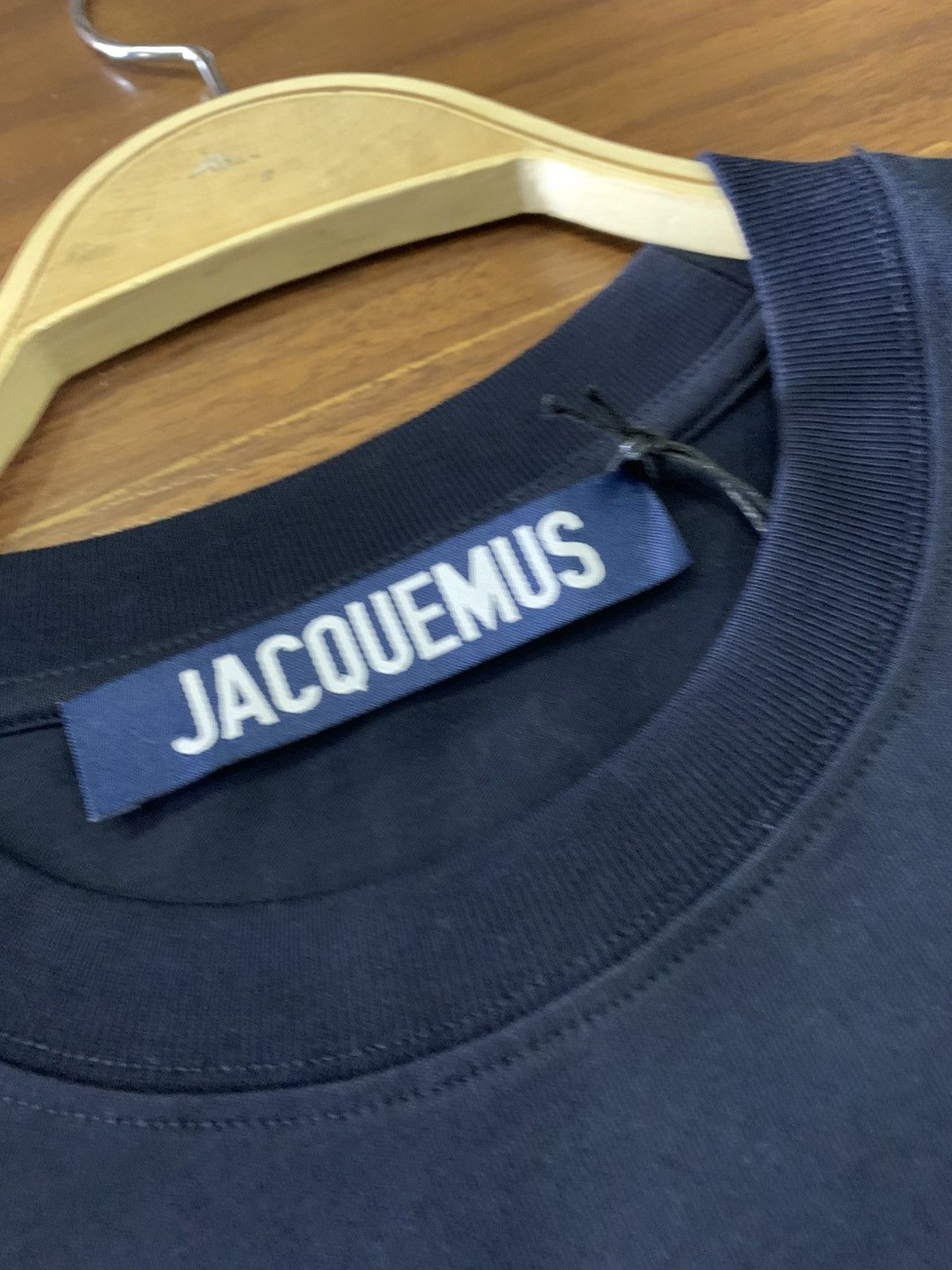 Jacquemus Jacquemus FW24 'mèru' Blue T-shirt With Fisherman Print Size US S / EU 44-46 / 1 - 3 Thumbnail
