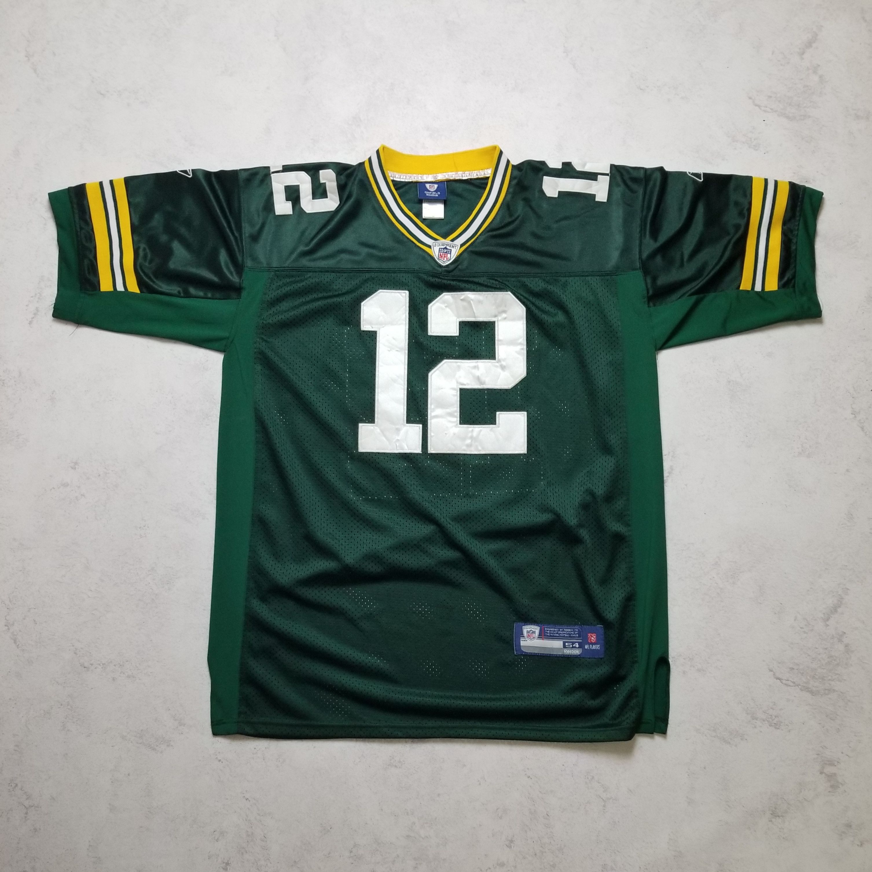 Reebok Aaron Rodgers Green Bay Packers Size 54 Football Jersey Size US XL / EU 56 / 4 - 1 Thumbnail
