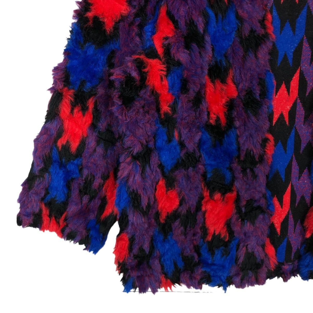 Japanese Brand 🔥Mohair Wool Fur Jacket Colourful Tokyo Kobe Japan Made Size US M / EU 48-50 / 2 - 3 Thumbnail