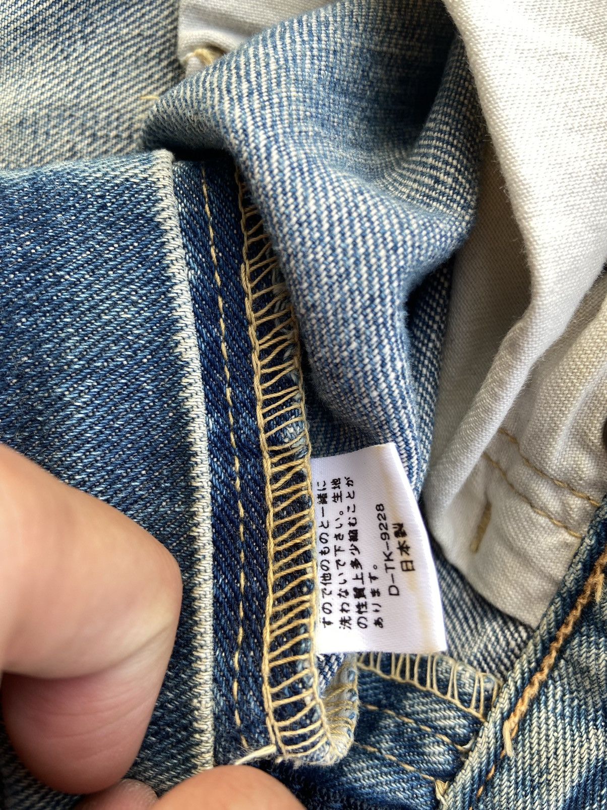 Kapital × Vintage Vintage distressed lee raiders japan made Boro patchwork Size US 36 / EU 52 - 13 Thumbnail