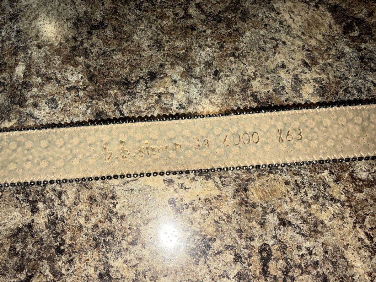 B.B. Simon B.B. Simon ruby horsehair belt Size 30 - 6 Thumbnail