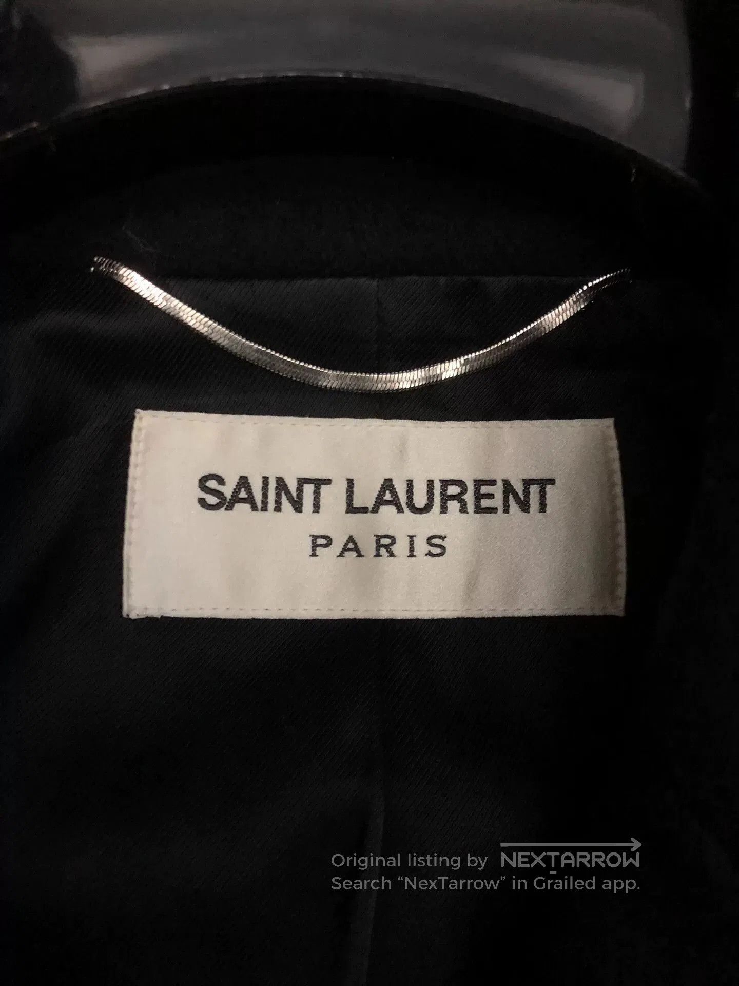 Saint Laurent Paris Saint Laurent 14FW Anchor Double-Breasted Coat. Size US S / EU 44-46 / 1 - 3 Thumbnail