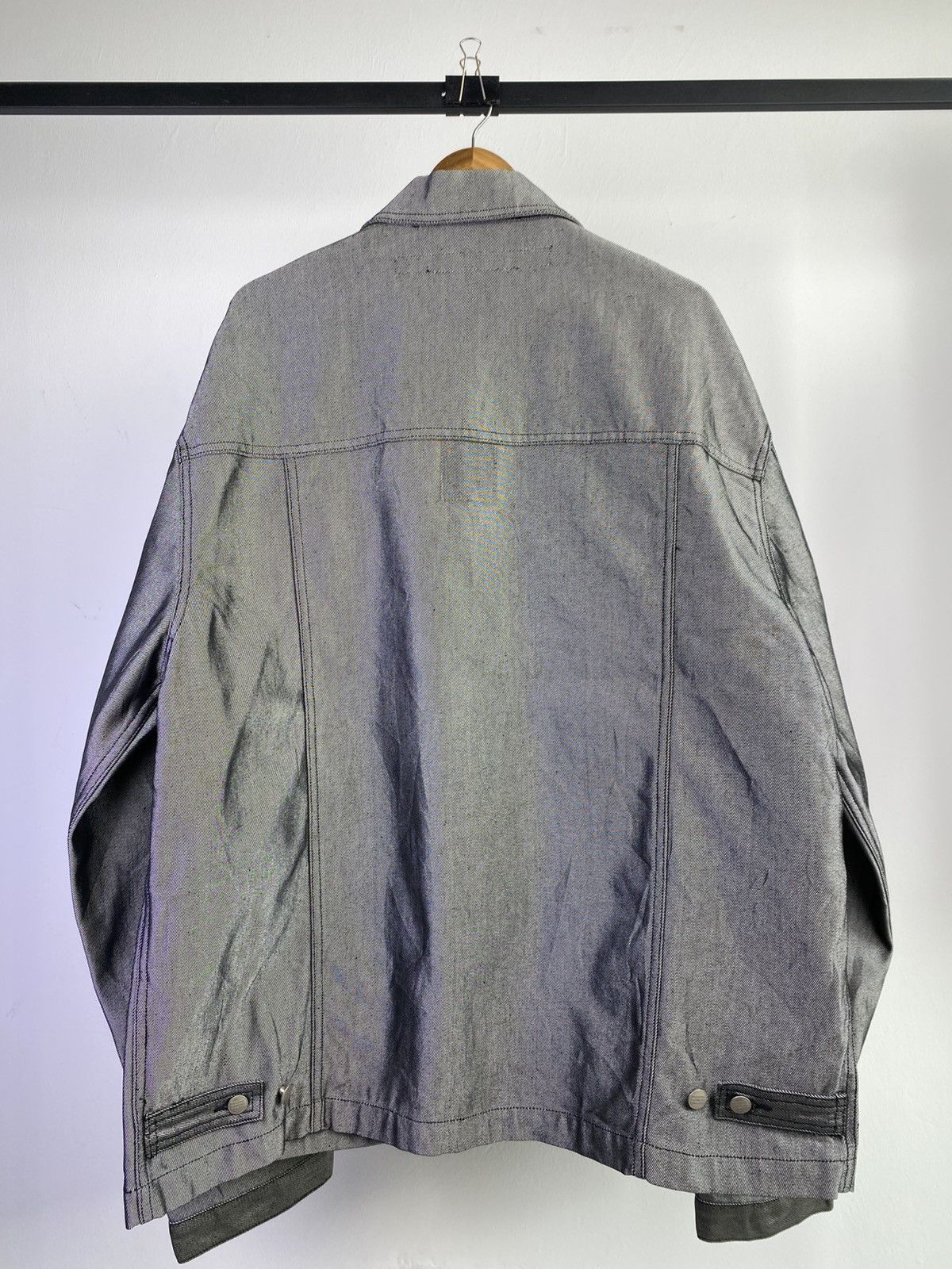 Marithe + Francois Girbaud Marithe Francois Girbaud Vintage 90s Oversized Denim Jacket Size US XXL / EU 58 / 5 - 2 Thumbnail