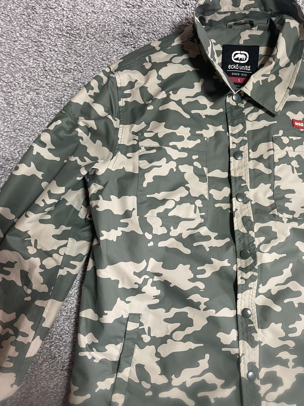 Ecko Unltd. ECKO UNLTD. CAMO JACKET SIZE S-M Size US S / EU 44-46 / 1 - 3 Thumbnail