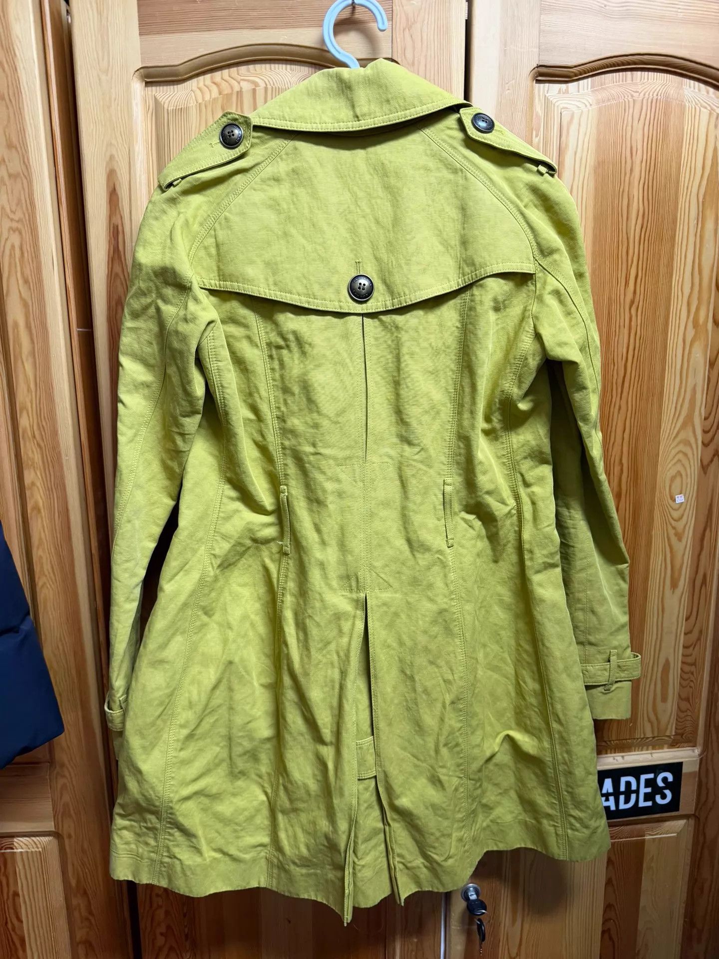 Burberry Burberry Double-Breasted Trench Coat 34 (165/76a) Size XXS / US 00 / IT 34 - 2 Thumbnail