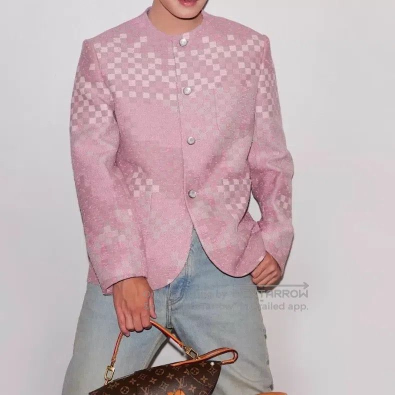 Louis Vuitton Louis Vuitton Nigo co-branded SS25 Pink Plaid Small Fragra Size US S / EU 44-46 / 1 - 6 Thumbnail