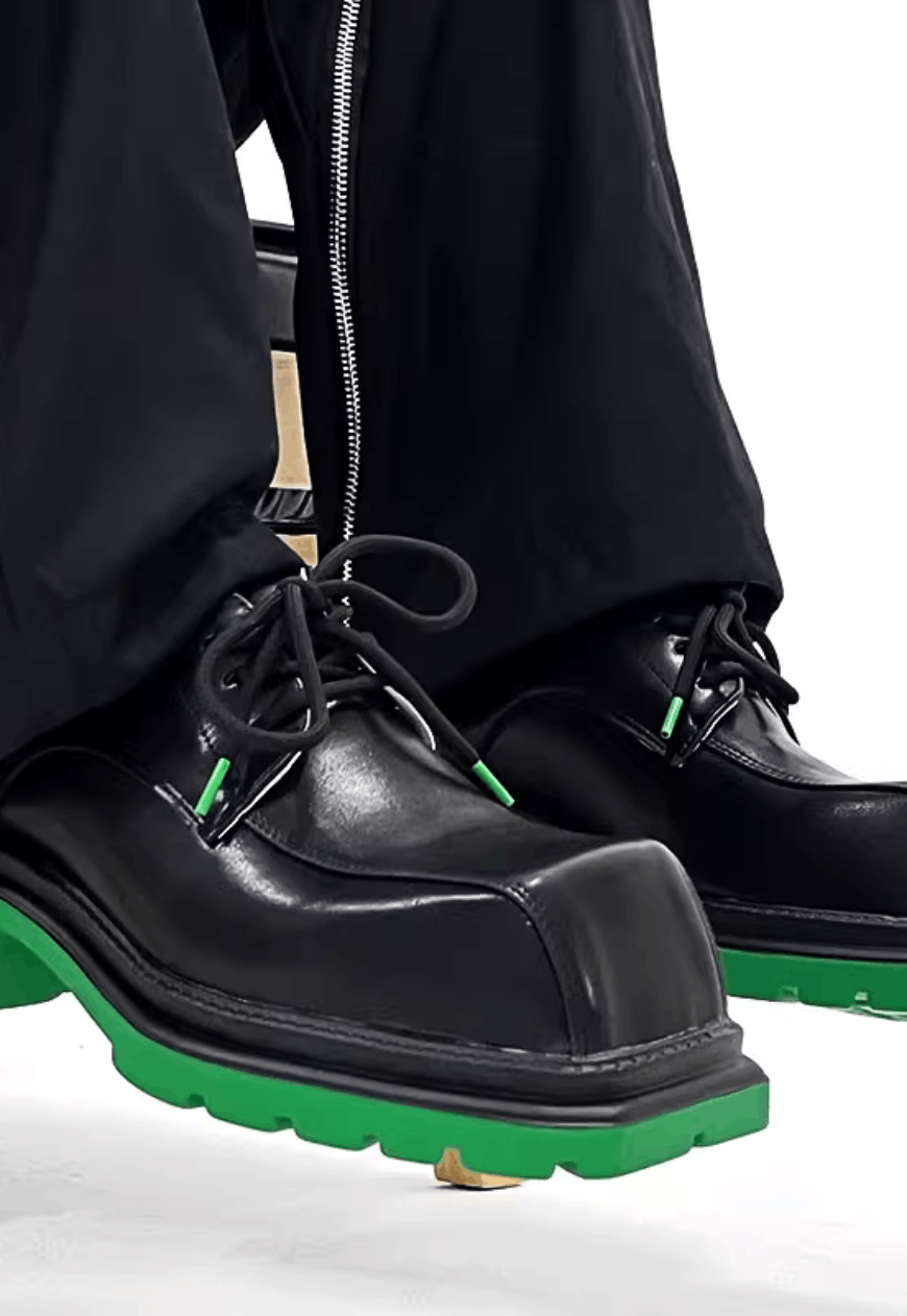 Men’s Premium big toe derby shoes