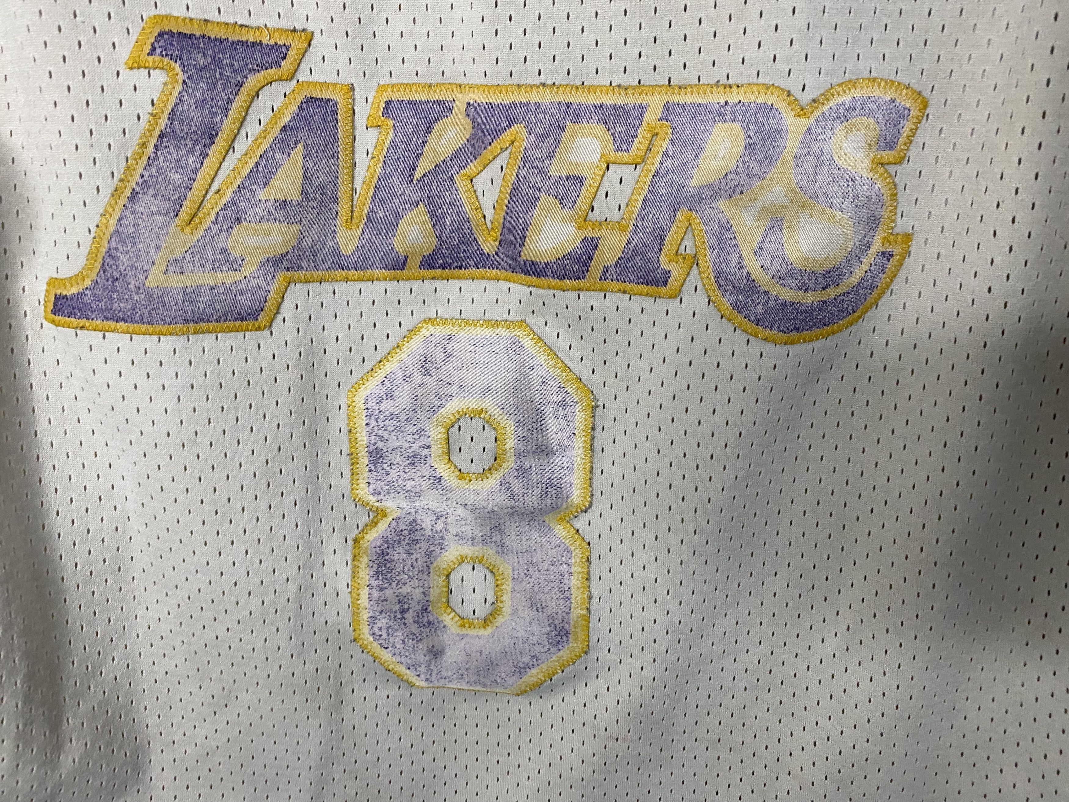 NBA × Nike BRYANT #8 LOS ANGELES LAKERS NBA BASKETBALL SHIRT JERSEY Size US L / EU 52-54 / 3 - 4 Thumbnail
