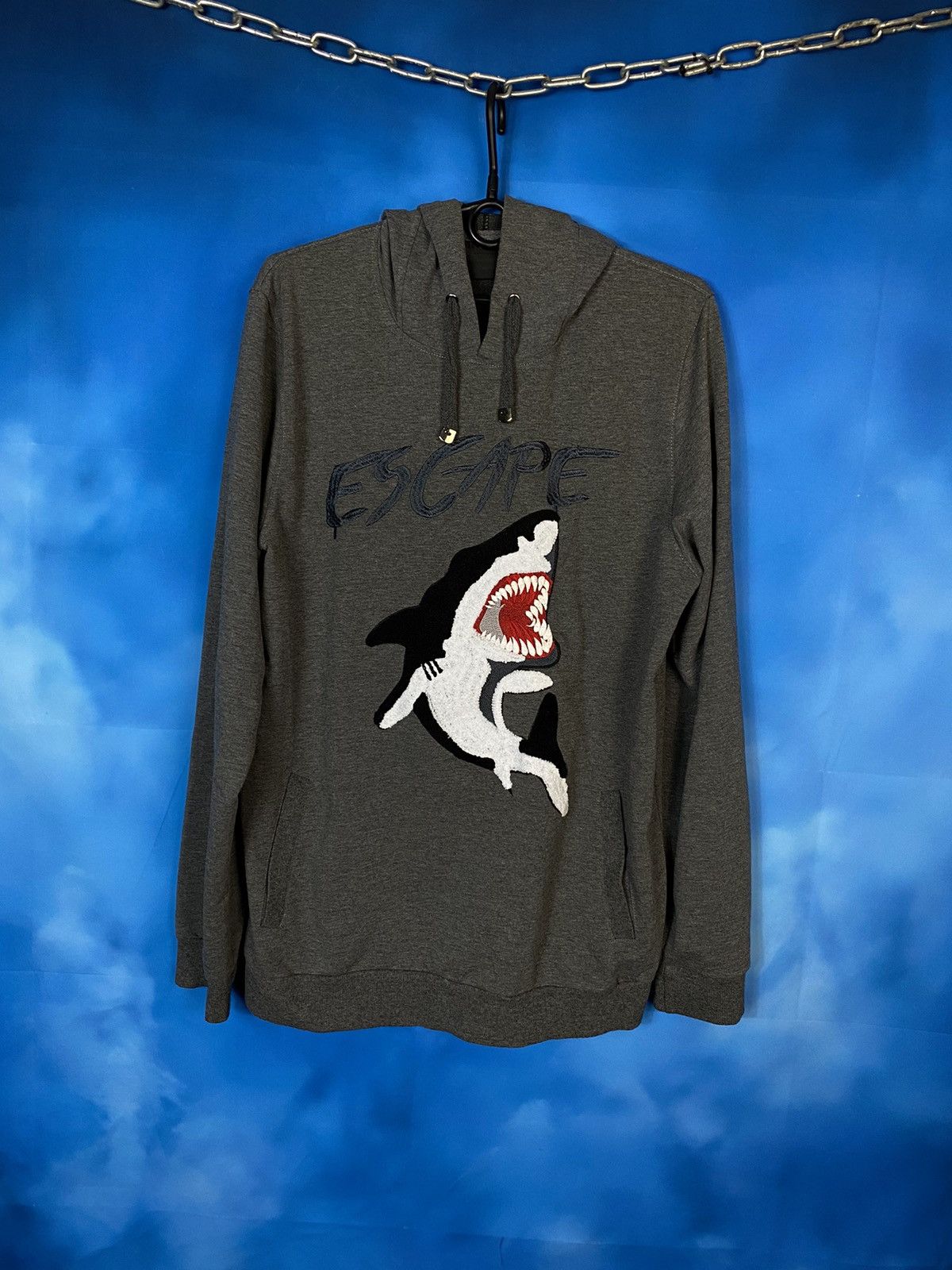 Philipp Plein Philipp Plein home shark hoodie y2k Size US L / EU 52-54 / 3 - 1 Thumbnail