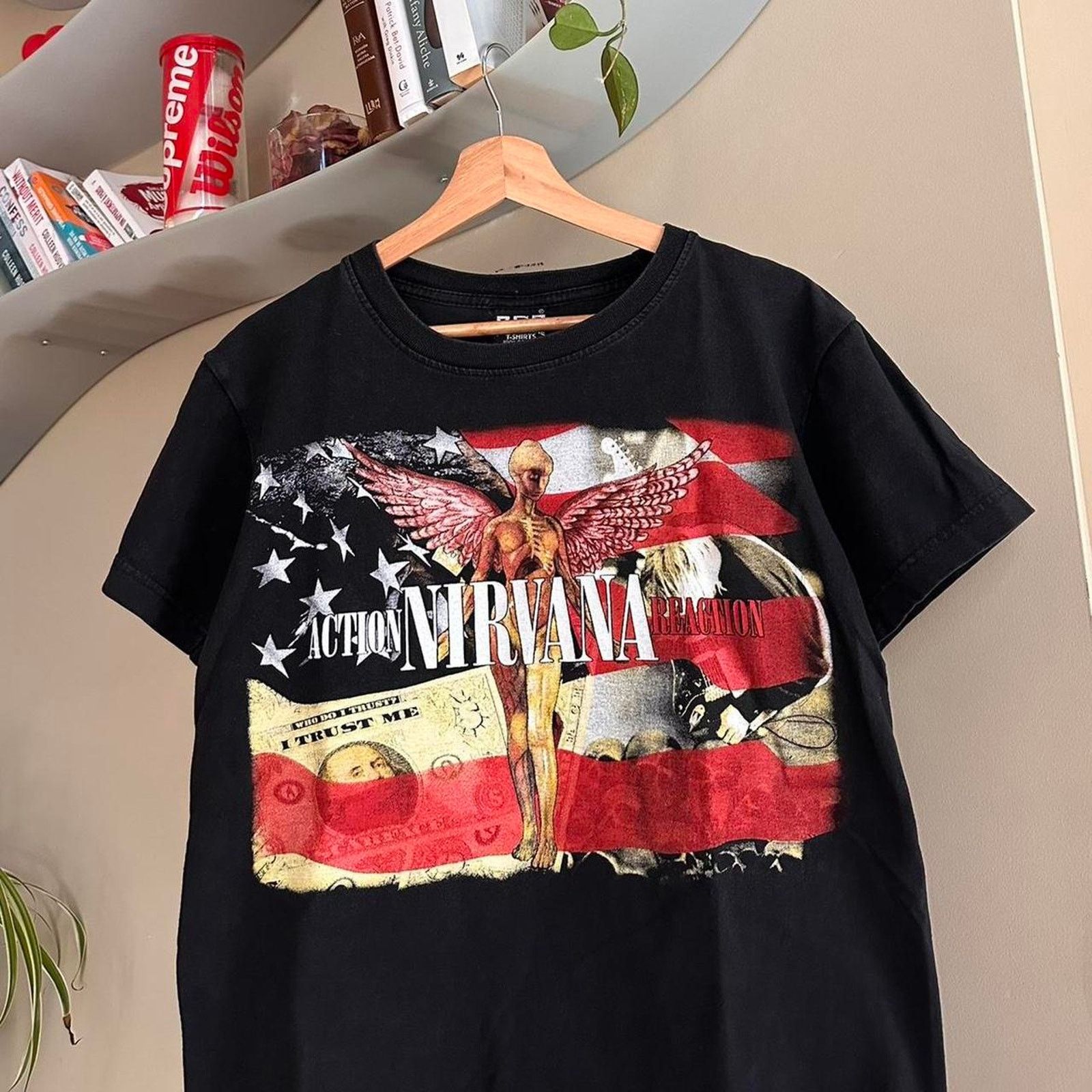 Band Tees × Nirvana Vintage Y2K Nirvana Band Shirt Size US S / EU 44-46 / 1 - 2 Thumbnail