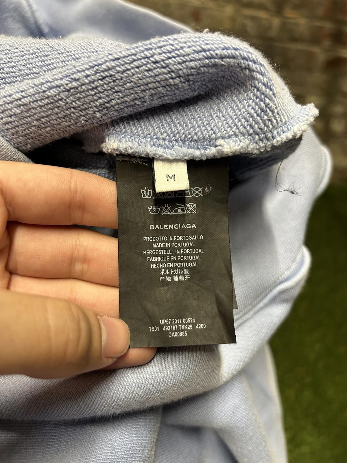 Balenciaga Balenciaga Phone Pocket Hoodie Size US XL / EU 56 / 4 - 4 Thumbnail