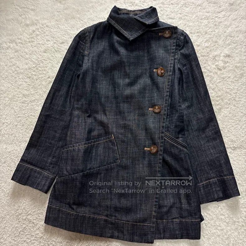 Vivienne Westwood Vivienne Westwood Denim coat jacket Size S / US 4 / IT 40 - 2 Thumbnail