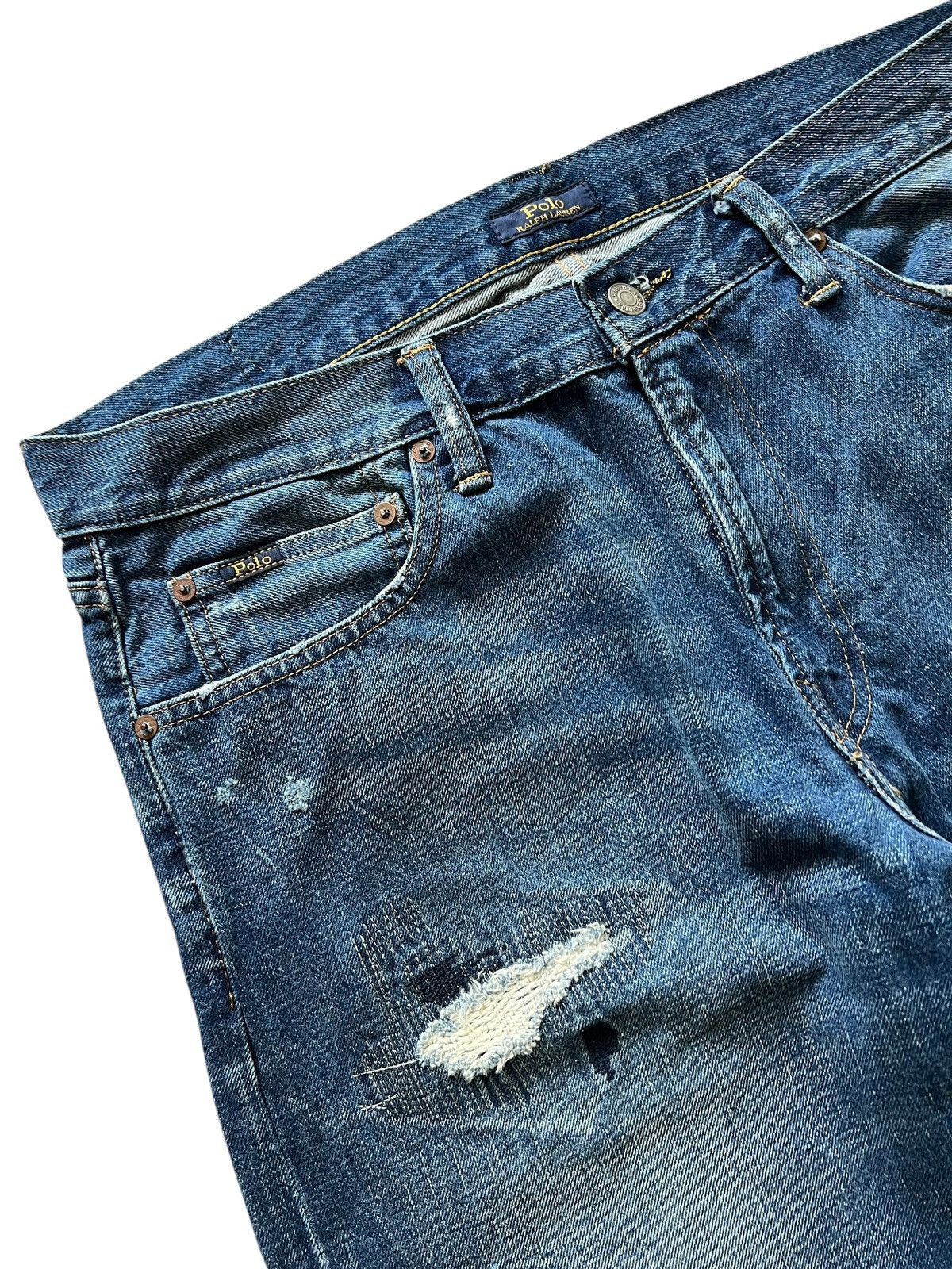 Polo Ralph Lauren Polo Ralph Lauren ‘The Sullivan Slim” Distressed Jeans Size US 36 / EU 52 - 6 Thumbnail