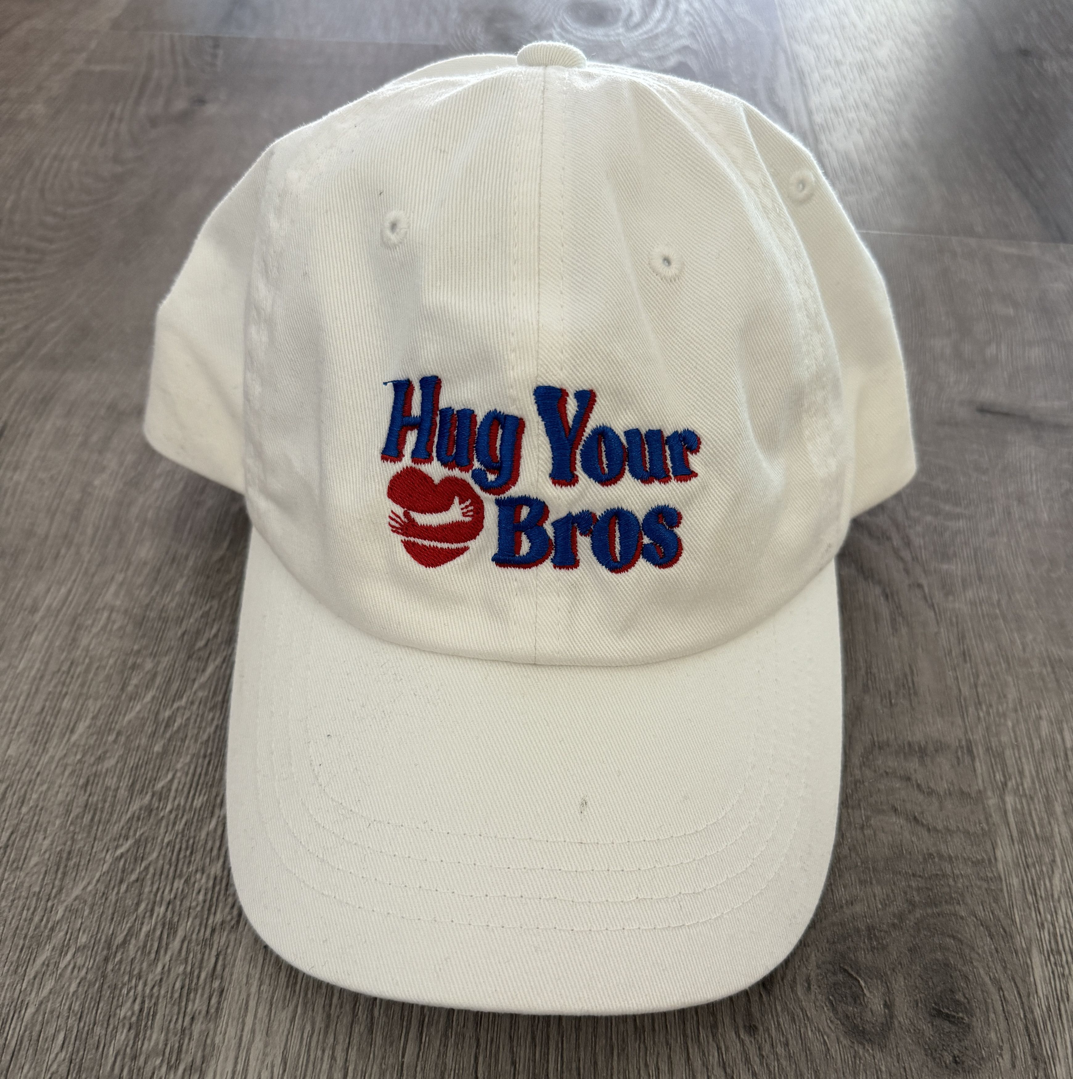 Justin Bieber Hug Your Bros Friday Beers White Strapback Hat Size ONE SIZE - 1 Thumbnail