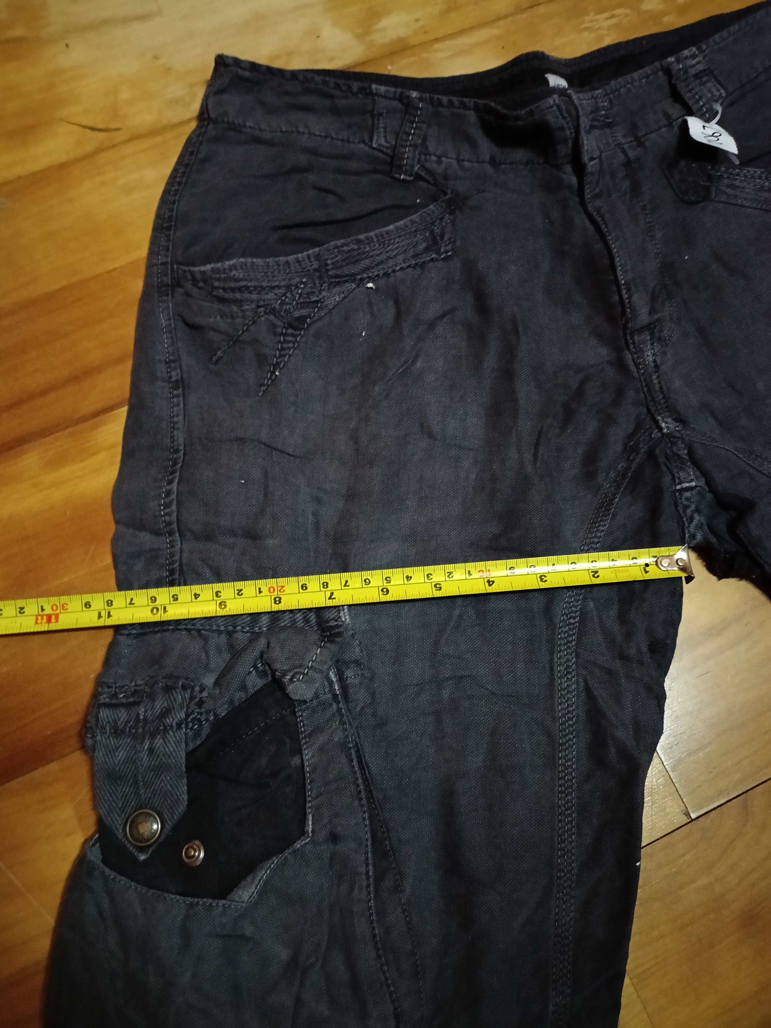 Marithe + Francois Girbaud DL Marithe Francois Girbaud faded utility Cargo Pants #7067 Size US 29 - 16 Thumbnail