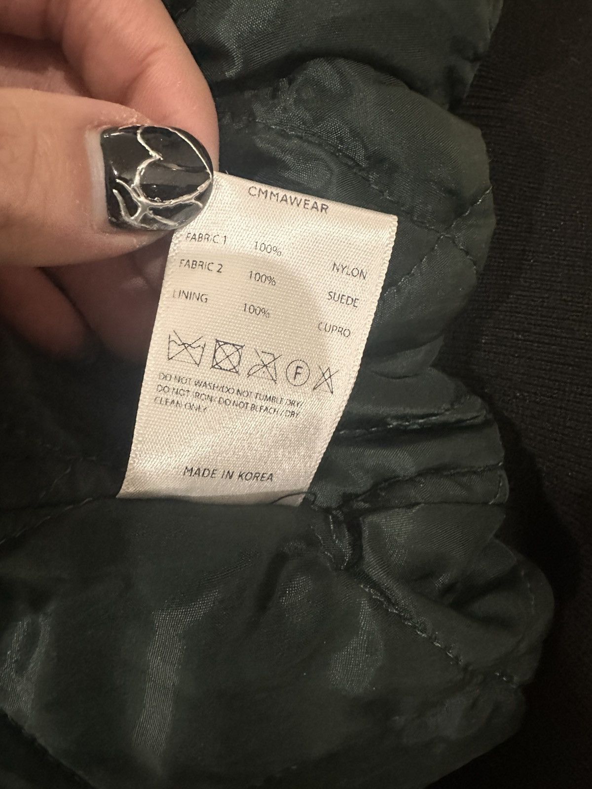CMMAWEAR CMMAWEAR Black C Round Bomber Jacket Size US S / EU 44-46 / 1 - 10 Thumbnail