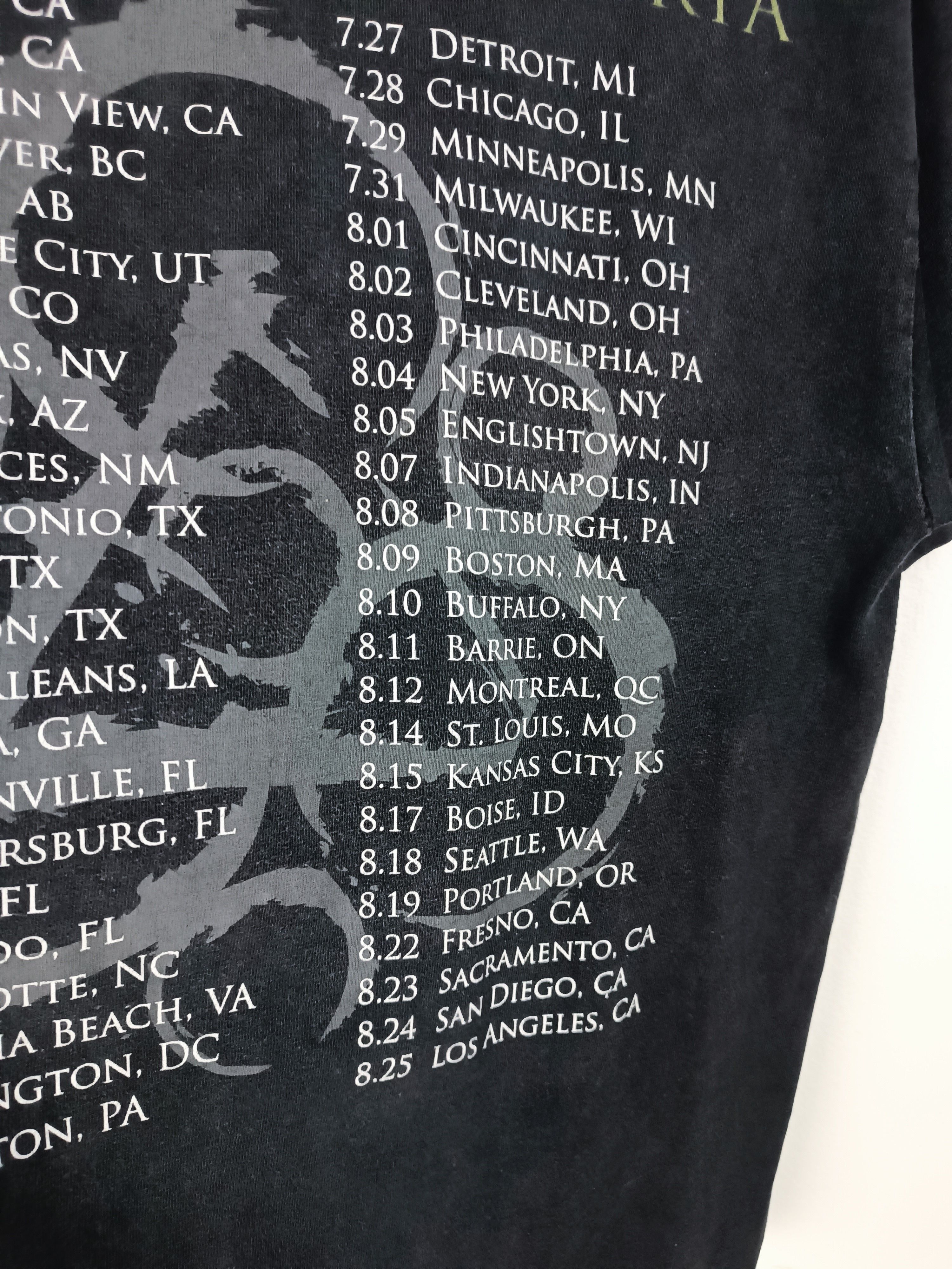 Band Tees VINTAGE 2000s COHEED & CAMBRIA Y2K TOUR TS volta used sunday Size US M / EU 48-50 / 2 - 15 Thumbnail