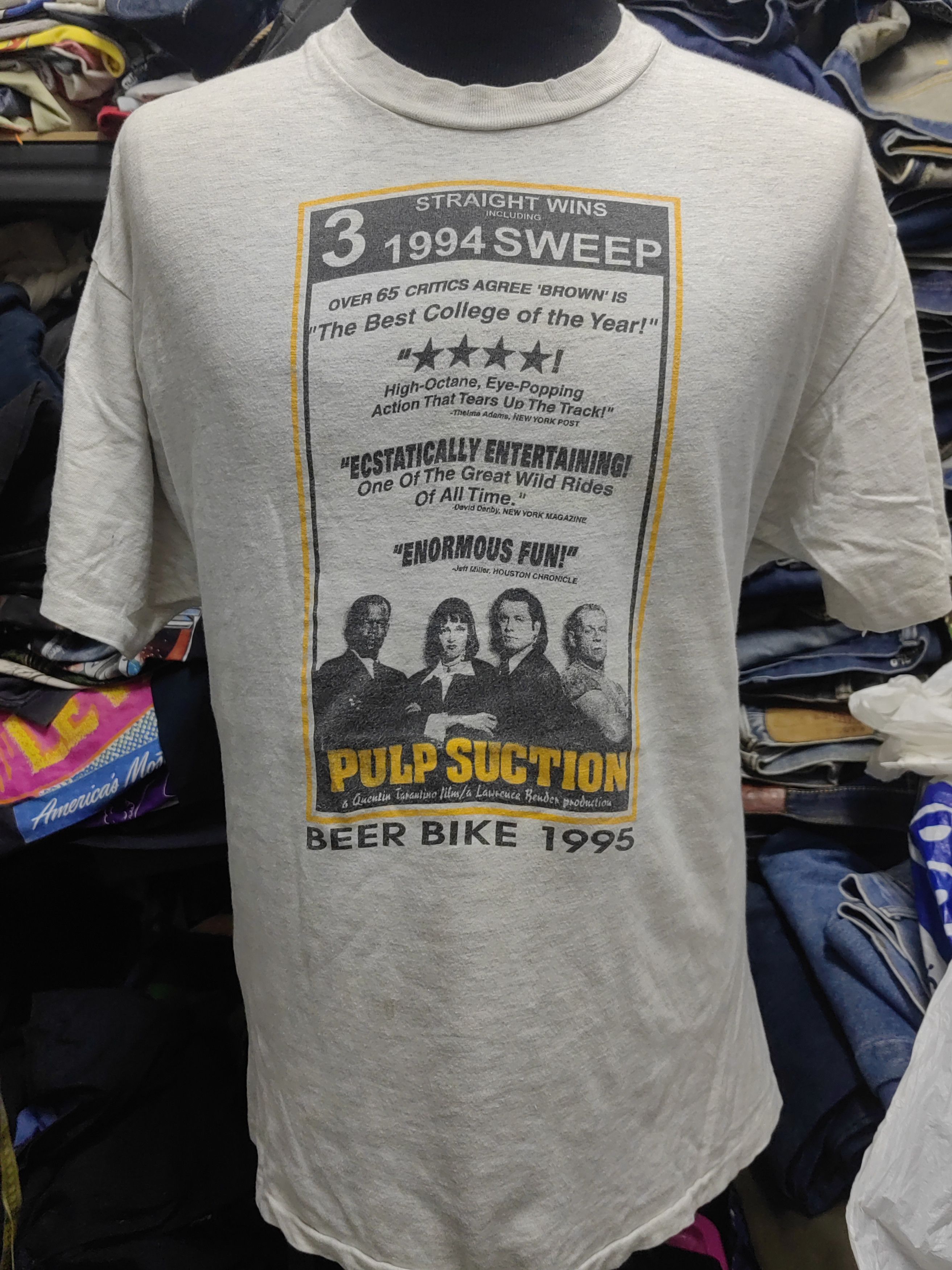 Band Tees × Vintage Pulp suction vintage 90s Size US XL / EU 56 / 4 - 1 Thumbnail