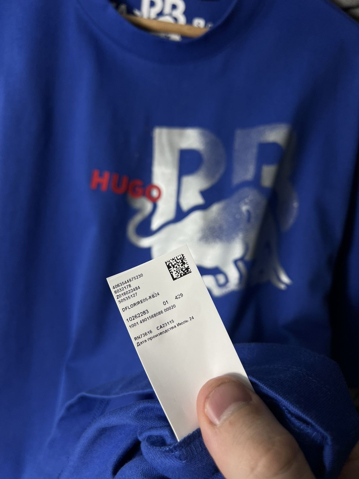 Hugo HUGO Red Bull Racing F1 Oversized T-Shirt Visa Cash App Size US M / EU 48-50 / 2 - 13 Thumbnail