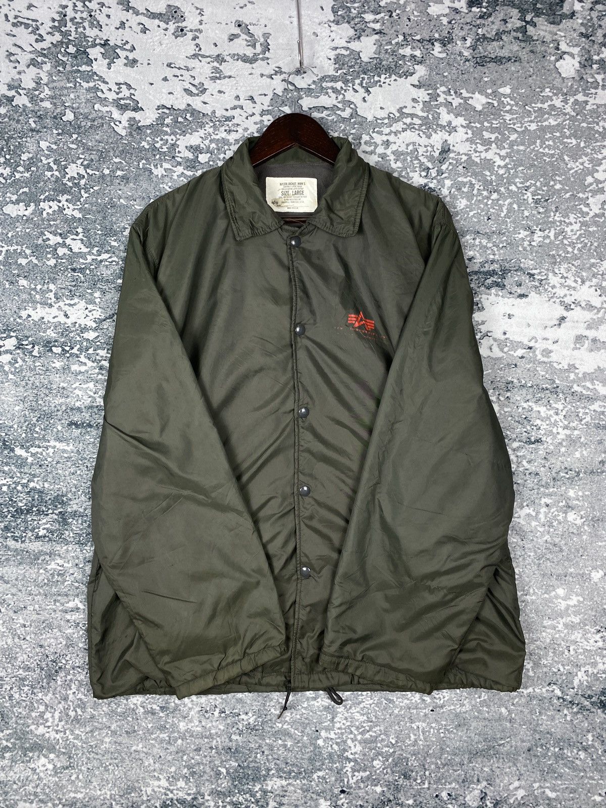 Alpha Industries Vintage Alpha Industries Jacket Size US L / EU 52-54 / 3 - 6 Thumbnail