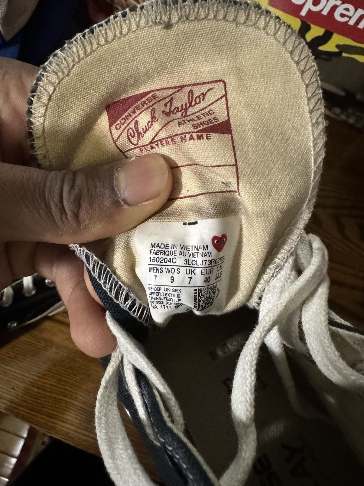 Comme des Garcons × Converse CDG Converse Size US 7 / EU 40 - 7 Thumbnail
