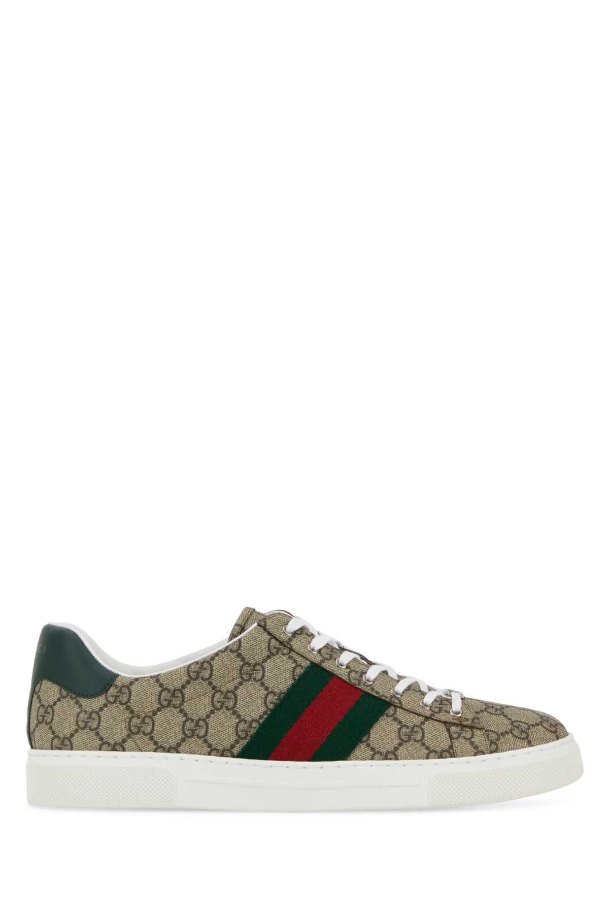 Gucci Gg Supreme Fabric Ace Sneakers Size US 10.5 / EU 43-44 - 1 Thumbnail