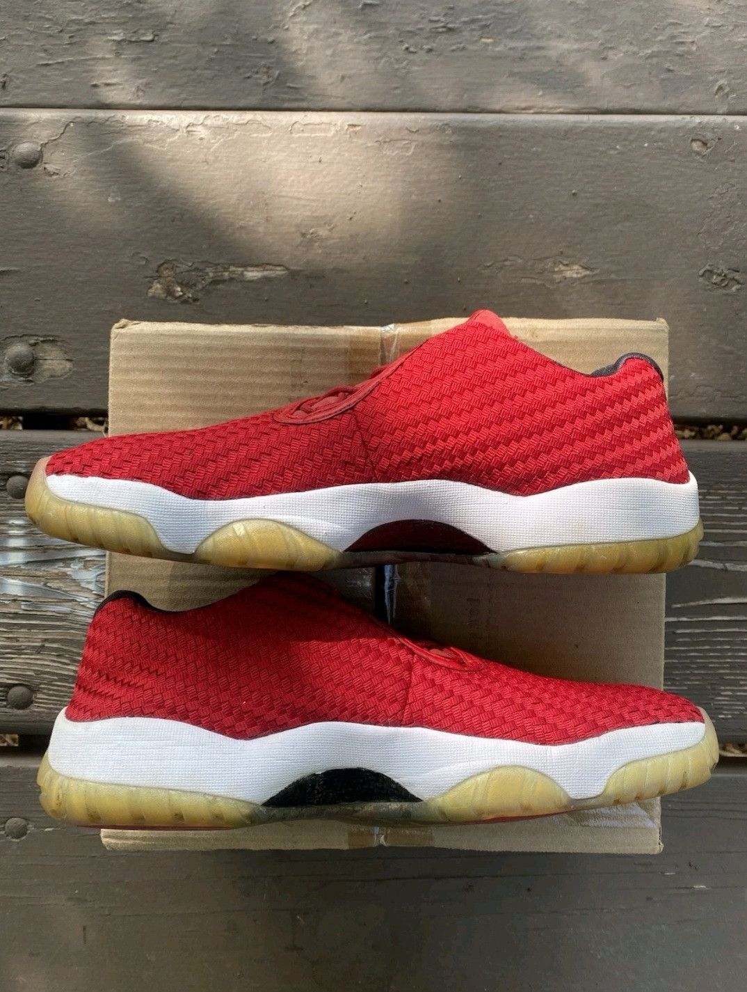 Jordan Brand Nike Air Jordan Future Low Gym Red White Size 12 Men Size US 12 / EU 45 - 4 Thumbnail