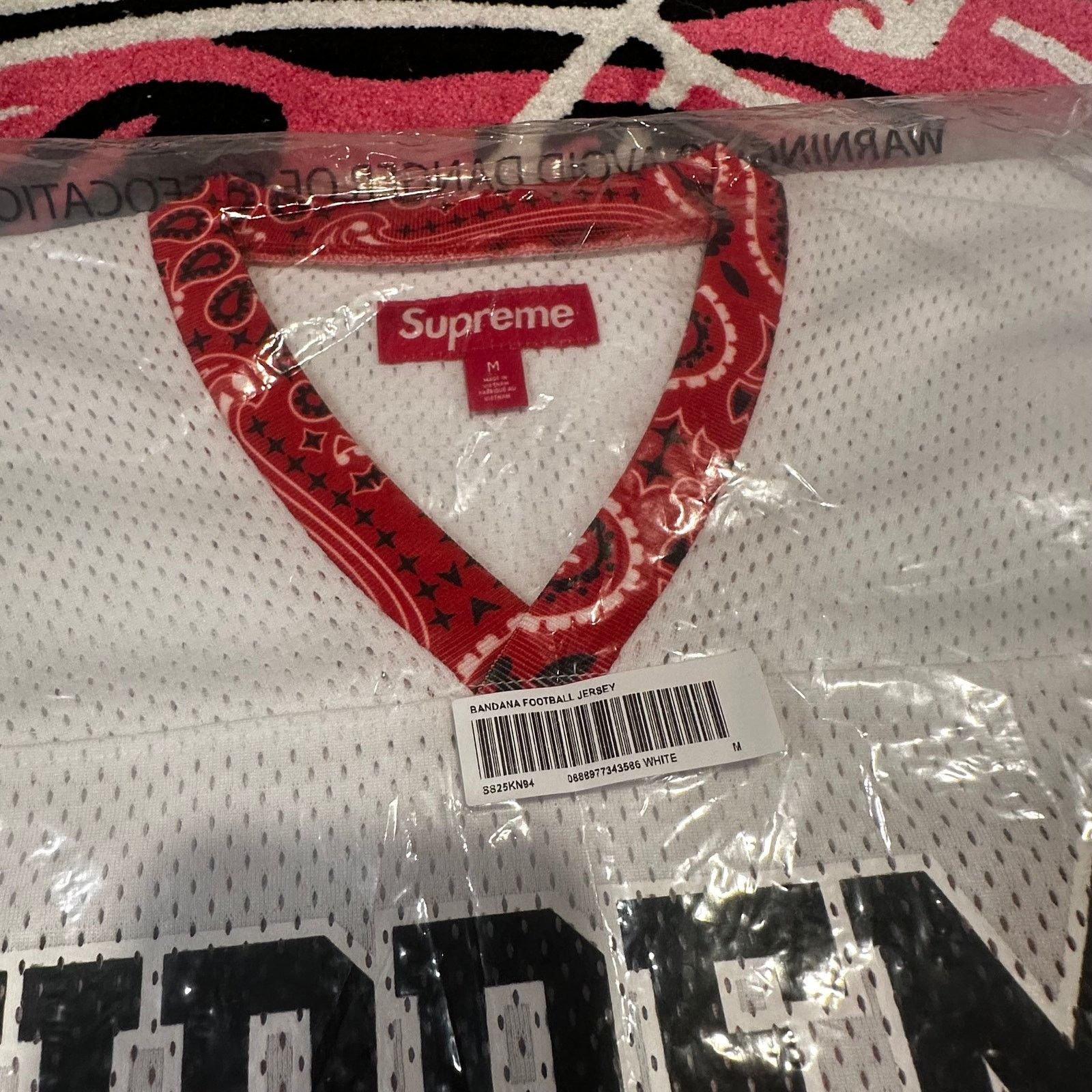 Supreme Supreme Bandana Football Jersey – Size Medium – Brand New Size US M / EU 48-50 / 2 - 4 Thumbnail