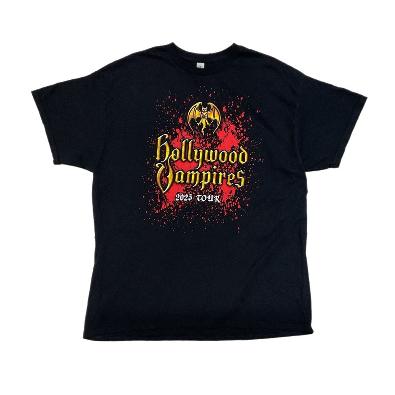 Gildan Hollywood Vampire 2023 Tour T-Shirt Size US XL / EU 56 / 4 - 1 Thumbnail