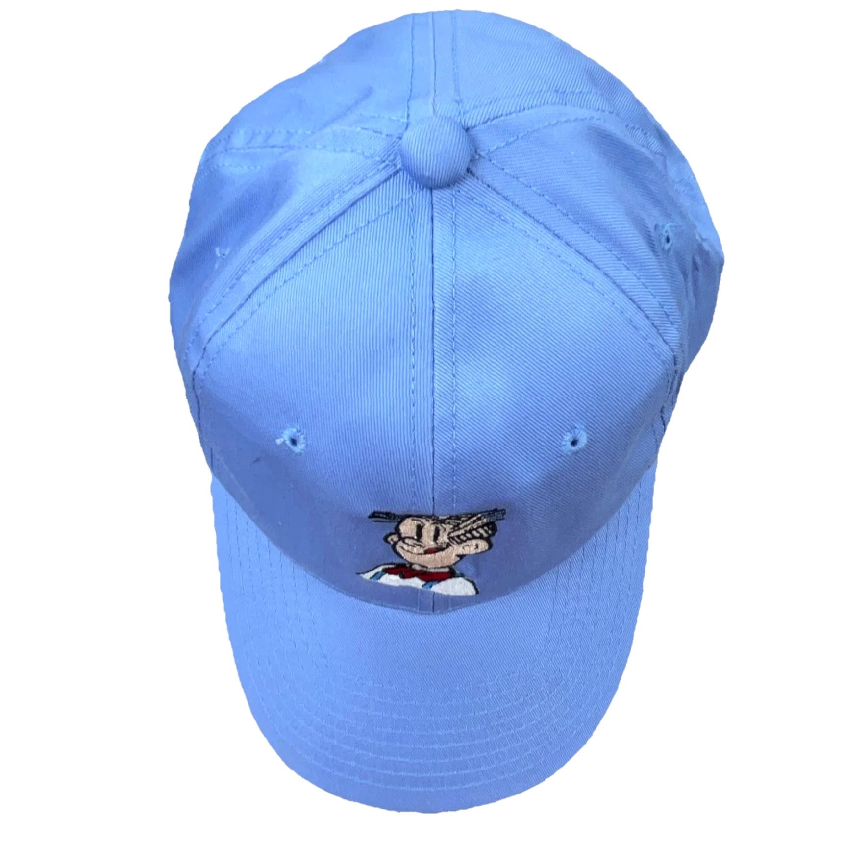 Vintage VINTAGE Dagwood Hat Cap Snapback Blue Comic Book Sandwich Shop Ball Dad Y2K OC Men Adjustable Cotton Classic Logo Advertising Cartoon Hipster Retro Size ONE SIZE - 4 Thumbnail