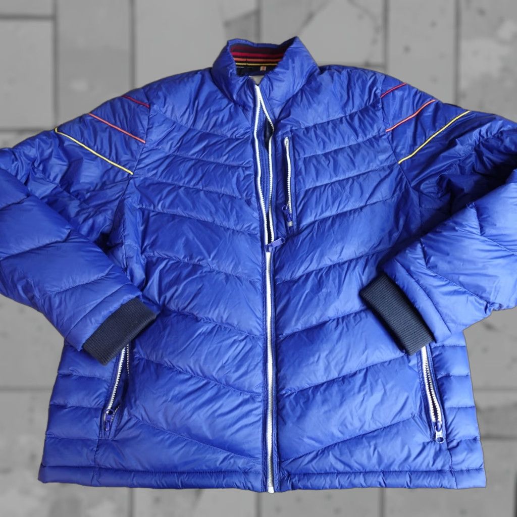Marine Layer Marine Layer Jacket XL Blue Quilted Down Filled Puffer Jacket Mens Regular Size XL Vintage? No Retro 90s Theme? Not needed. Size US XL / EU 56 / 4 - 1 Thumbnail