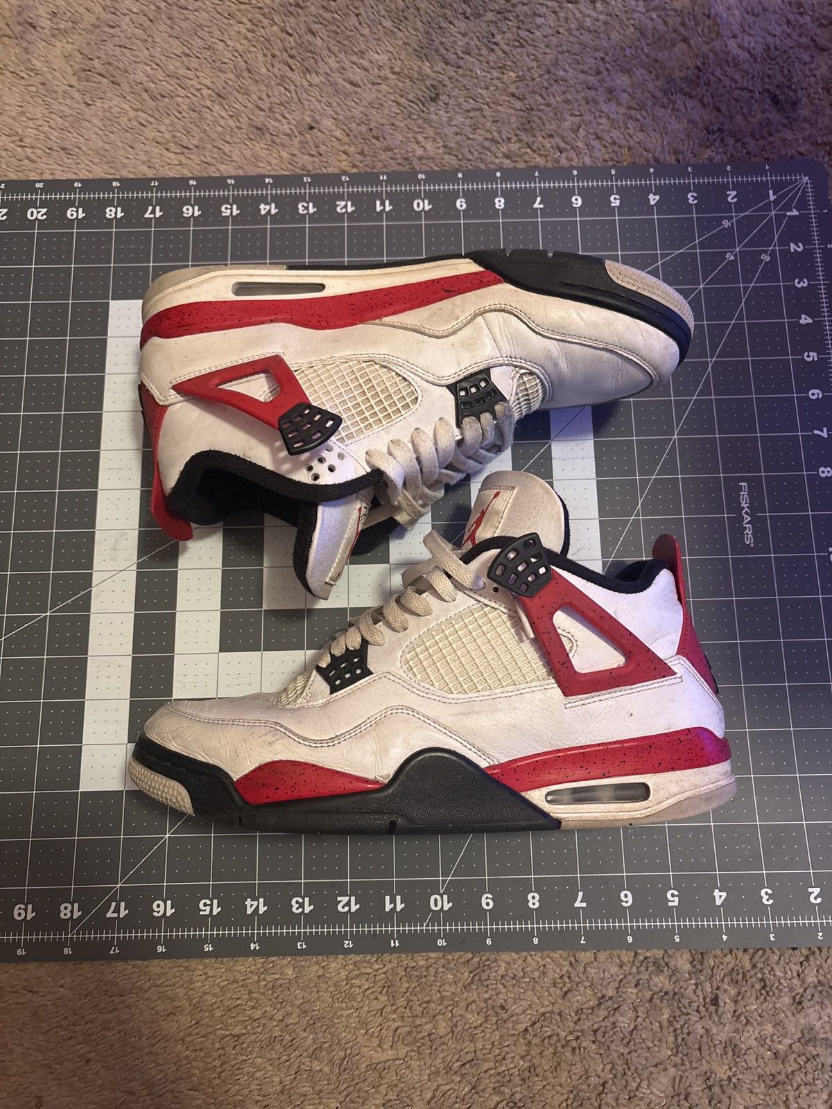 Jordan Brand × Nike Jordan 4 Retro ‘Red Cement’ Size US 11 / EU 44 - 5 Thumbnail