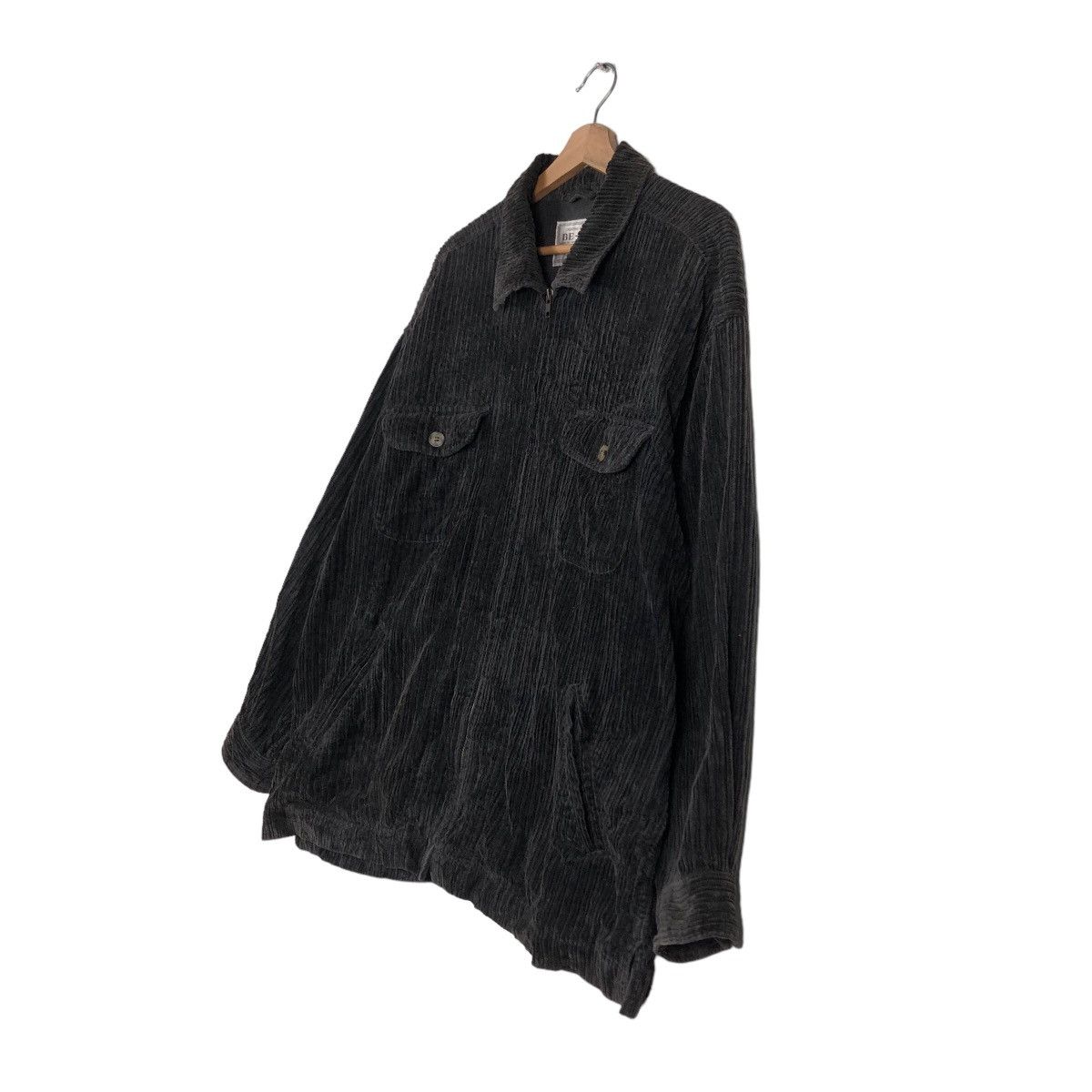 Issey Miyake 🔥Be-Hot Corduroy Zipper Jacket Chore Japan Made Size US L / EU 52-54 / 3 - 2 Thumbnail