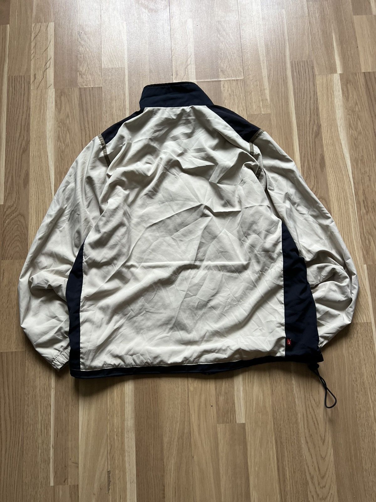 Nike Nike vintage windbreaker y2k style beige drill hype Size US L / EU 52-54 / 3 - 5 Thumbnail