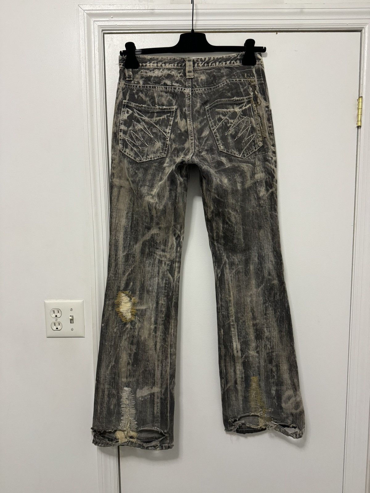 Yasuyuki Ishii Distressed Jeans Size US 31 - 2 Thumbnail